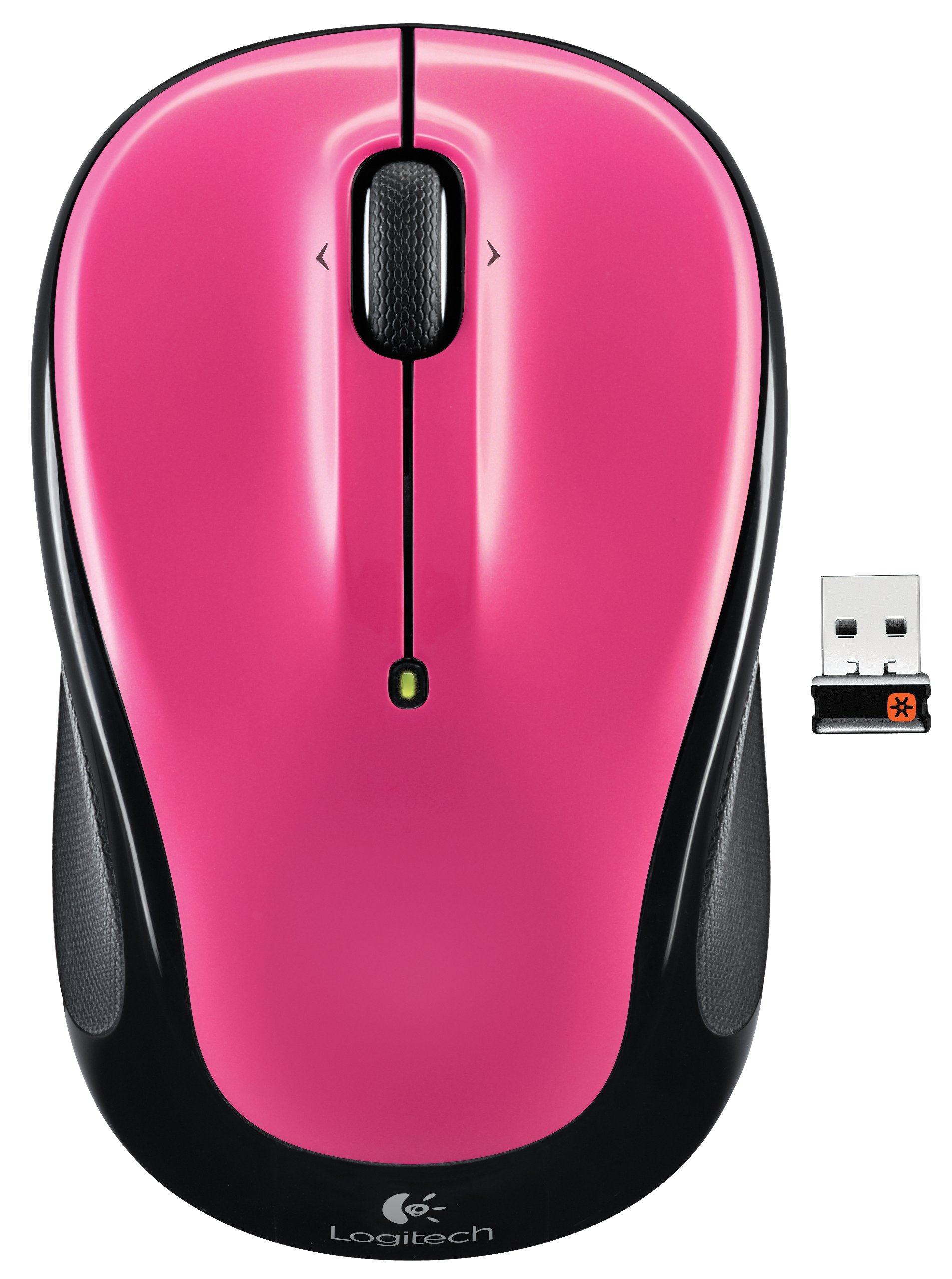 Logitech M325 Wireless Mouse with Smooth Web Scrolling - Brilliant Rose | Ergonomic Computer Mouse for Office Work, Online Shopping & Home Use