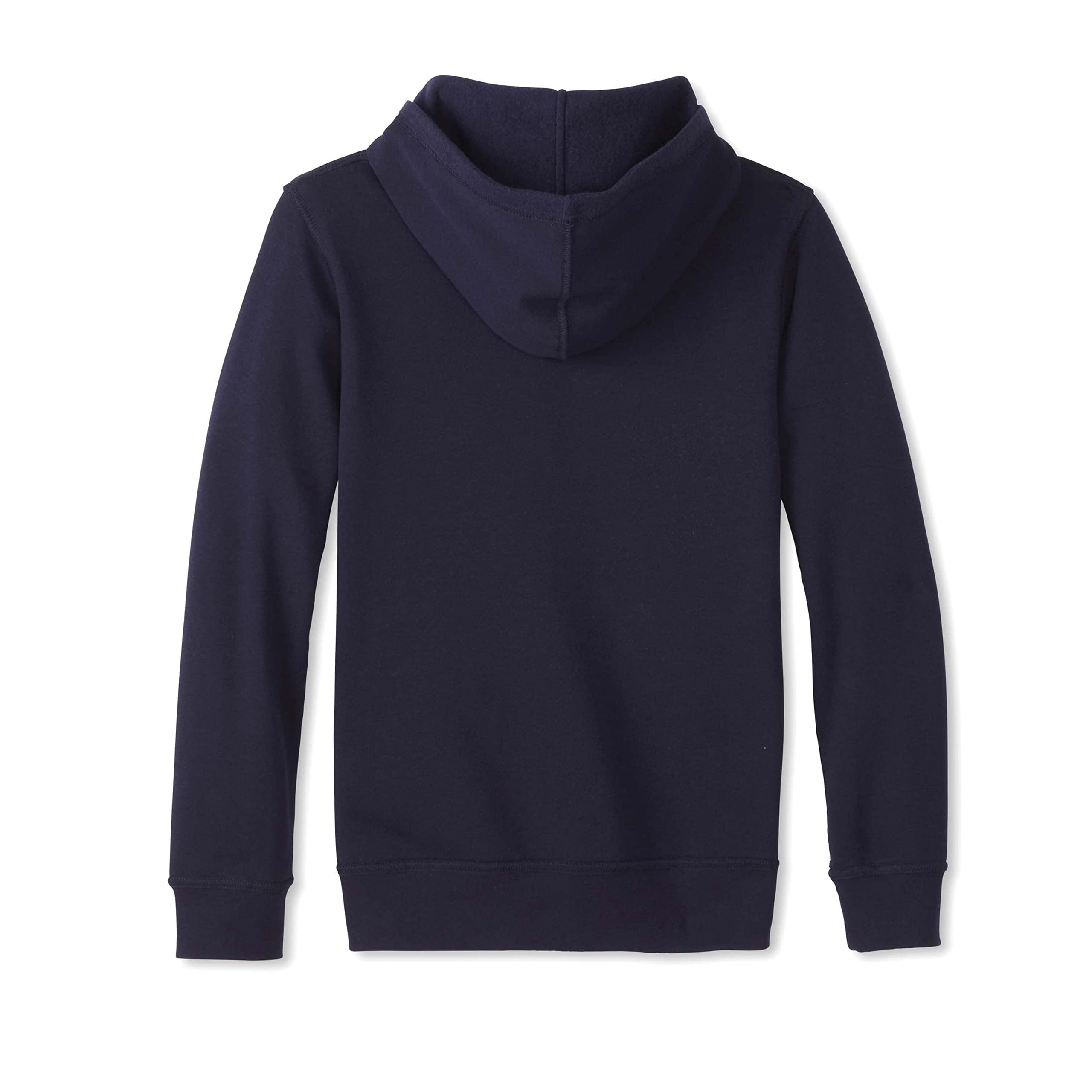 French Toast Kids' Adaptive Long Sleeve Fleece Hoodie - Sensory Friendly with Flat Seams & Hidden Hook Loop Closure - Comfortable for School, Therapy & Outdoor Play