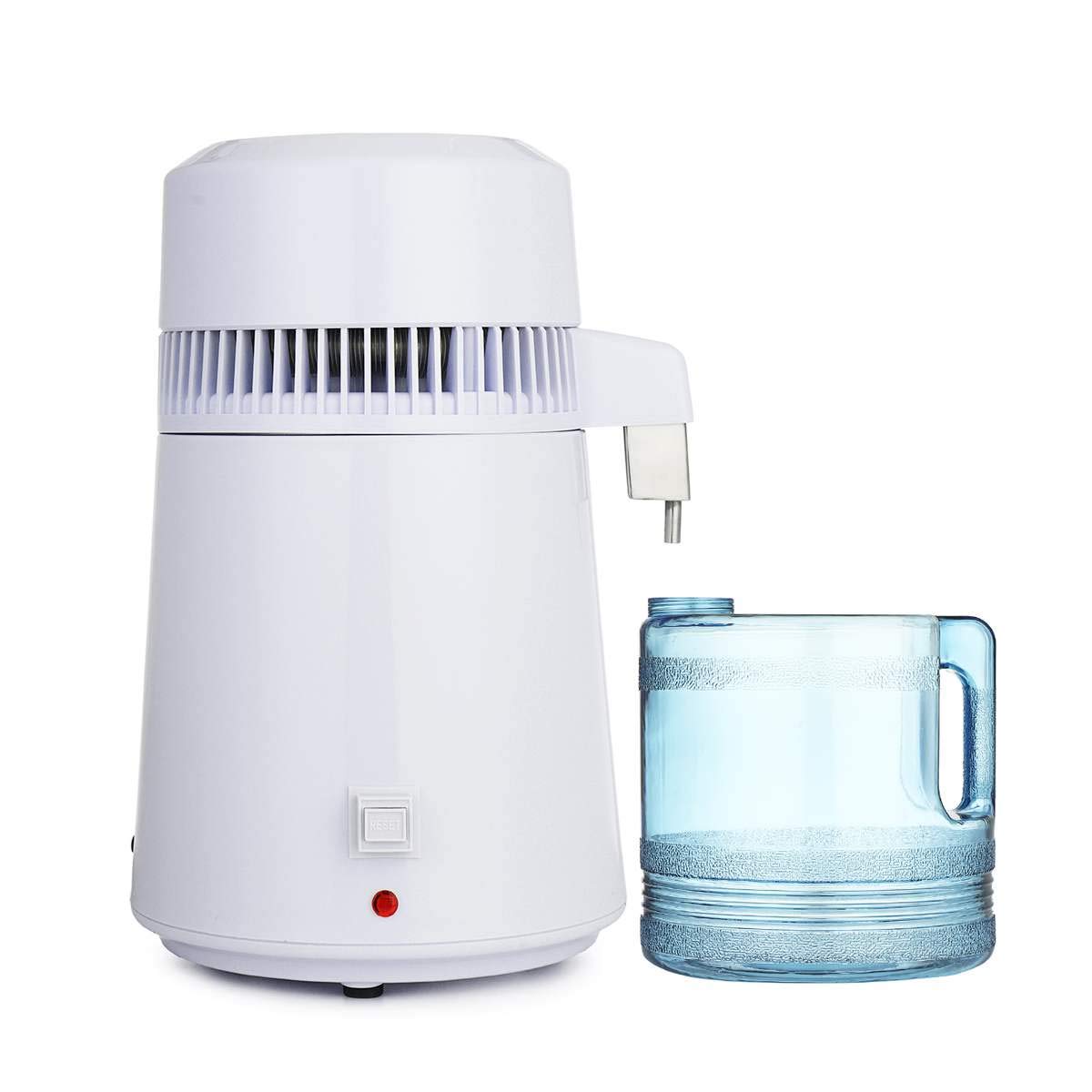 4L Stainless Steel Electric Water Distiller Machine - Pure Distilled Water Purifier for Home, Lab, and Emergency Use | BPA-Free & High Efficiency