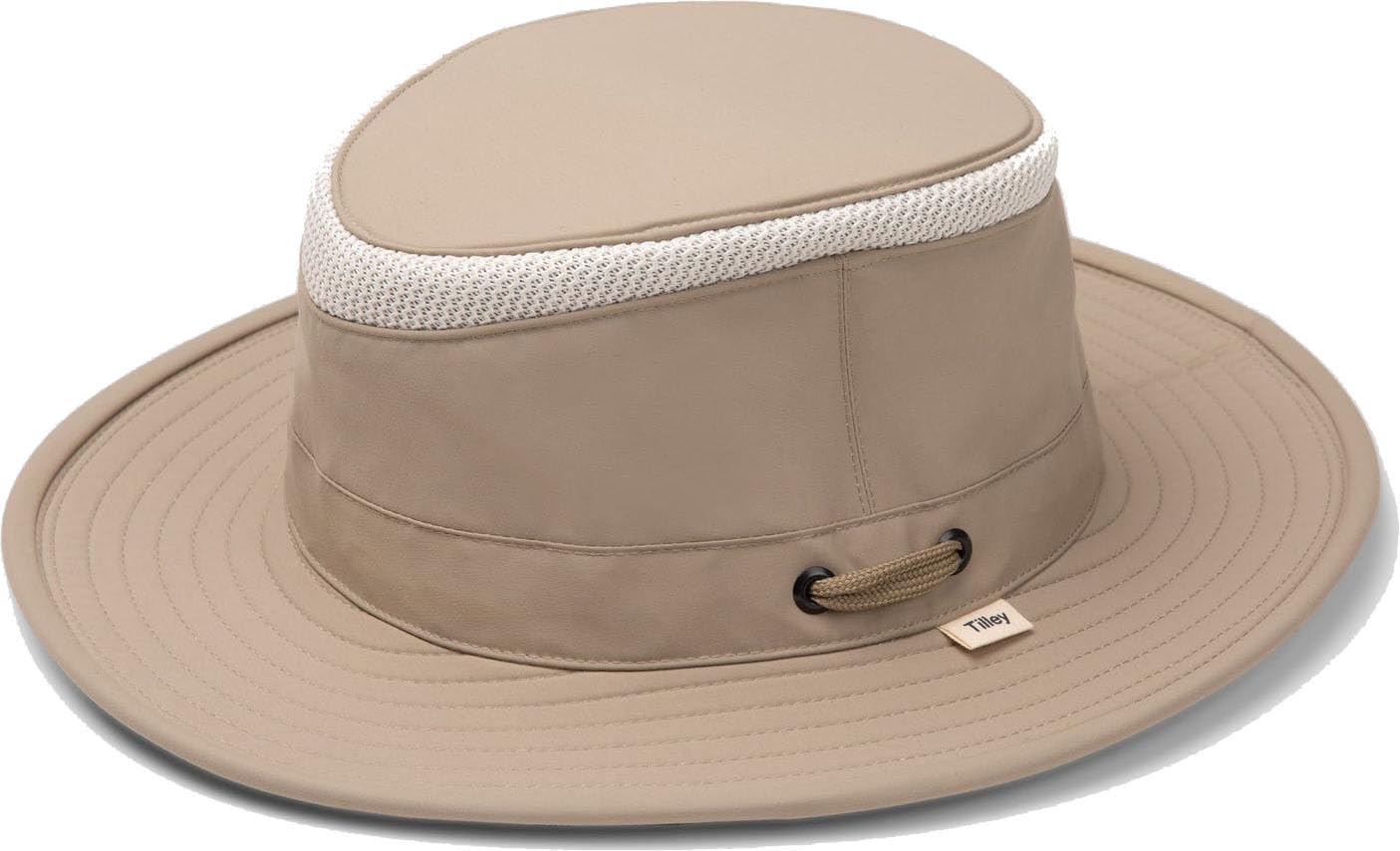 Tilley Men's Sun Hat UPF 50+ Wide Brim Outdoor Hat for Hiking, Fishing & Travel - Lightweight & Water-Resistant Sun Protection
