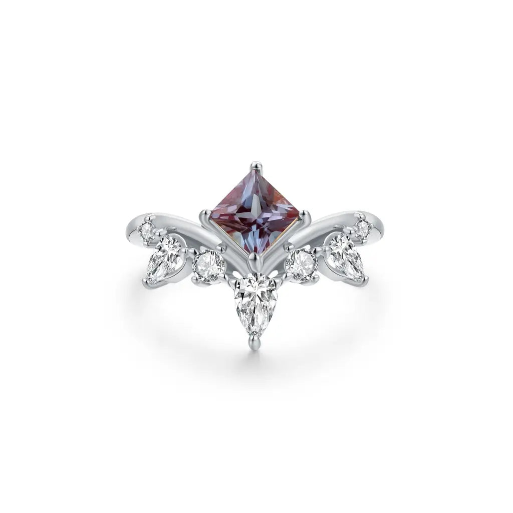Kate Ring - Elegant Gold Plated Sterling Silver Ring for Women, Perfect for Everyday Wear, Anniversary Gifts & Special Occasions