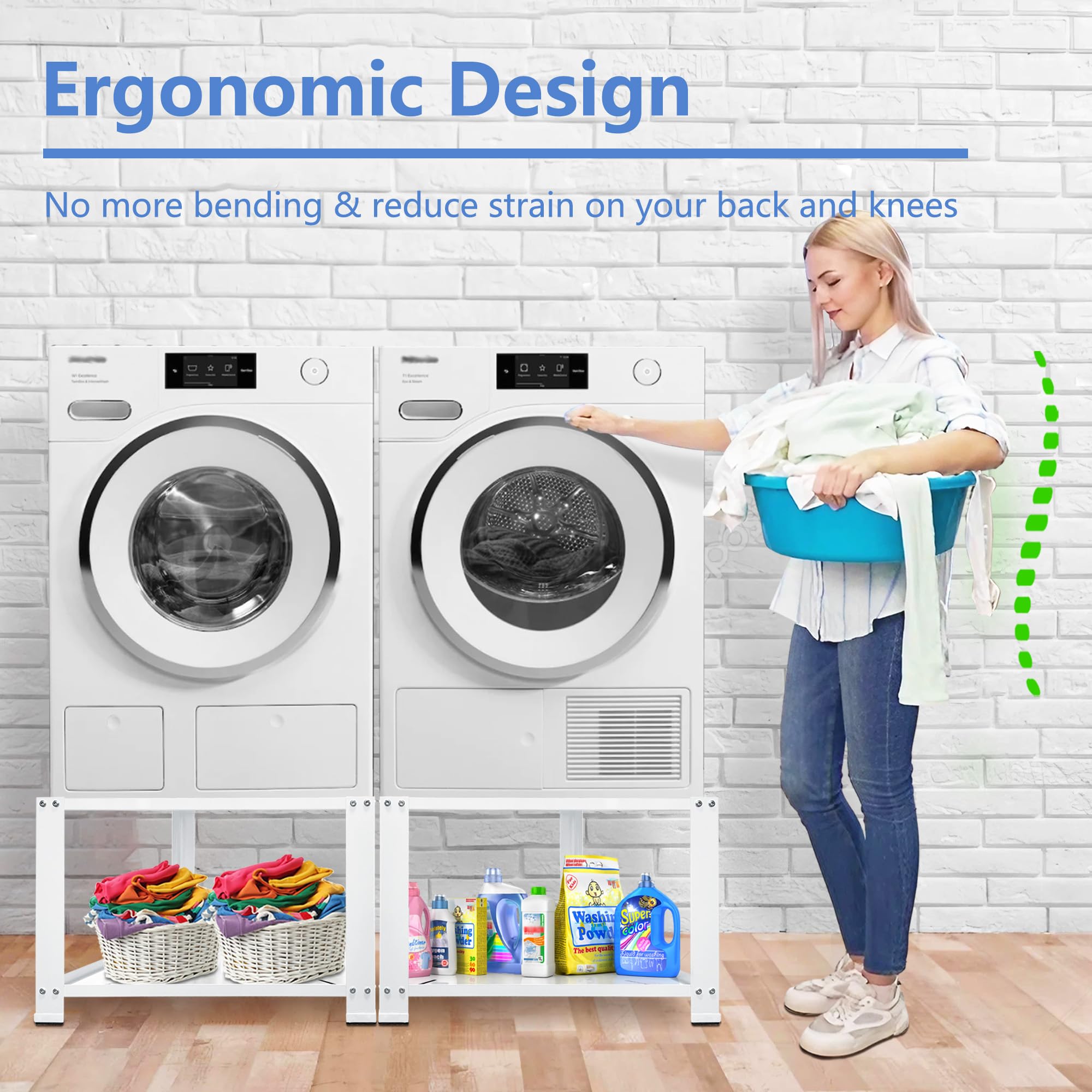Royxen Universal Washing Machine Pedestal Stand - 20