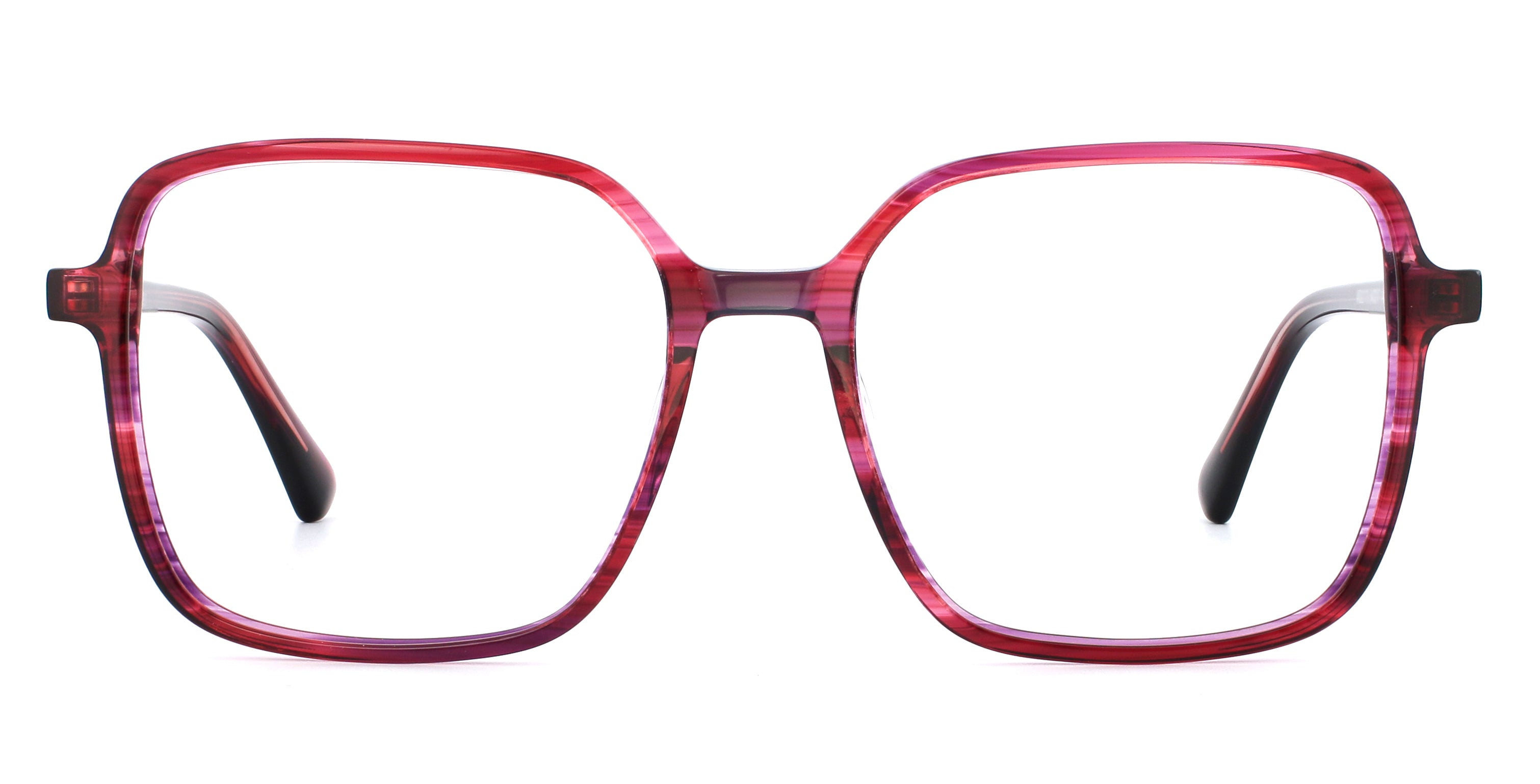 WD2173 Claret Brushed Reading Glasses - Stylish & Lightweight for Reading, Working & Computer Use