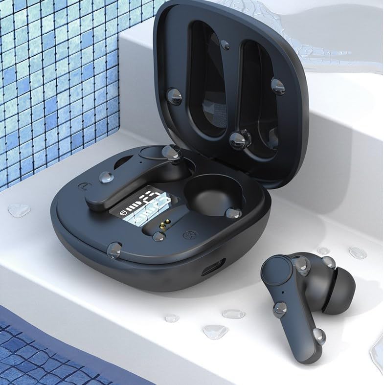 Echo Connect Real-Time Translation Earbuds with 40+ Languages - Wireless Bluetooth Translator Earphones for Travel, Business Meetings & Language Learning (Model B11) - Perfect for International Conferences, Customer Service & Multilingual Conversations