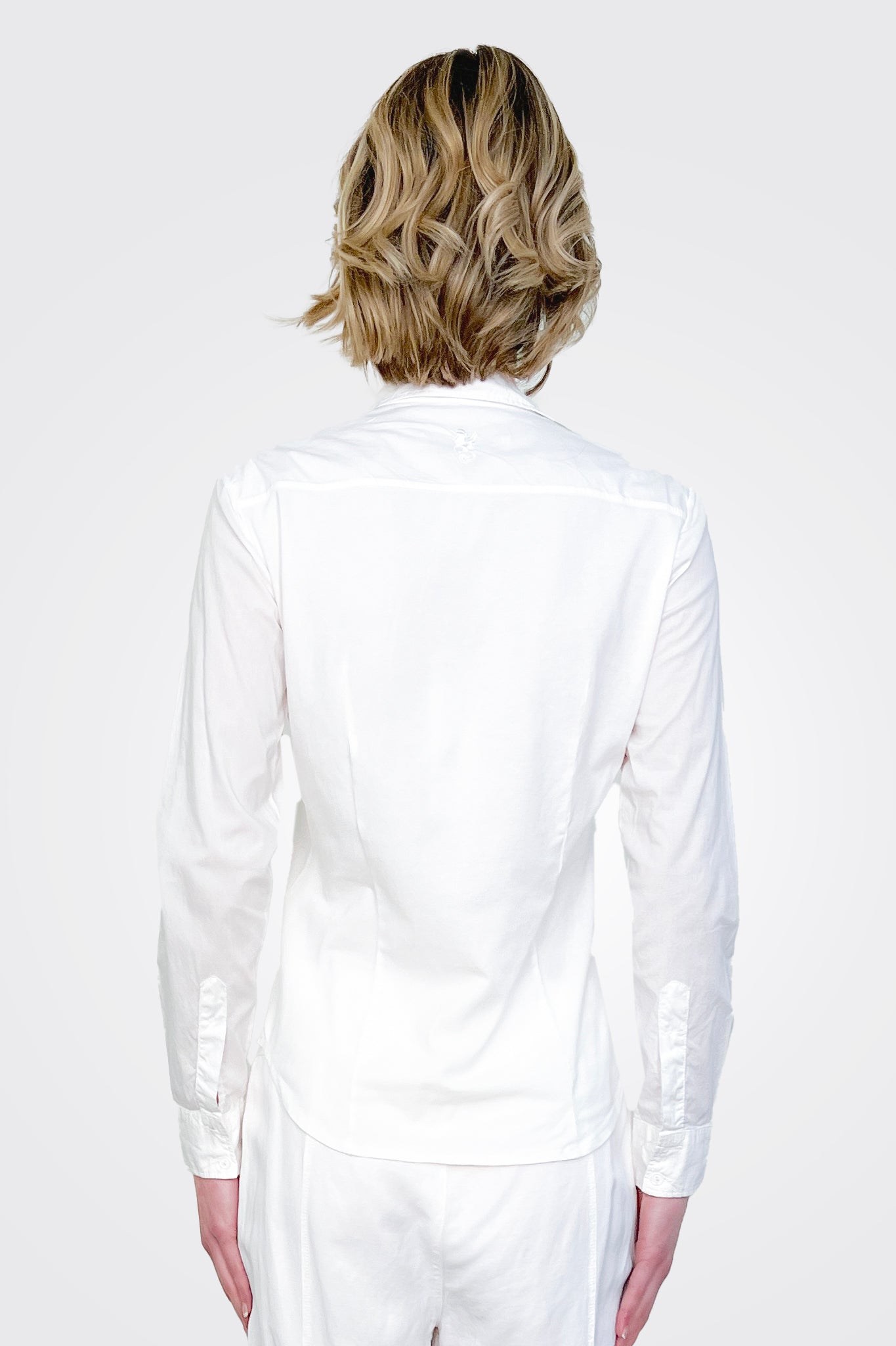 White Button Down Blouse for Women - Classic Office & Casual Wear - Perfect for Work, Dates & Everyday Outfits