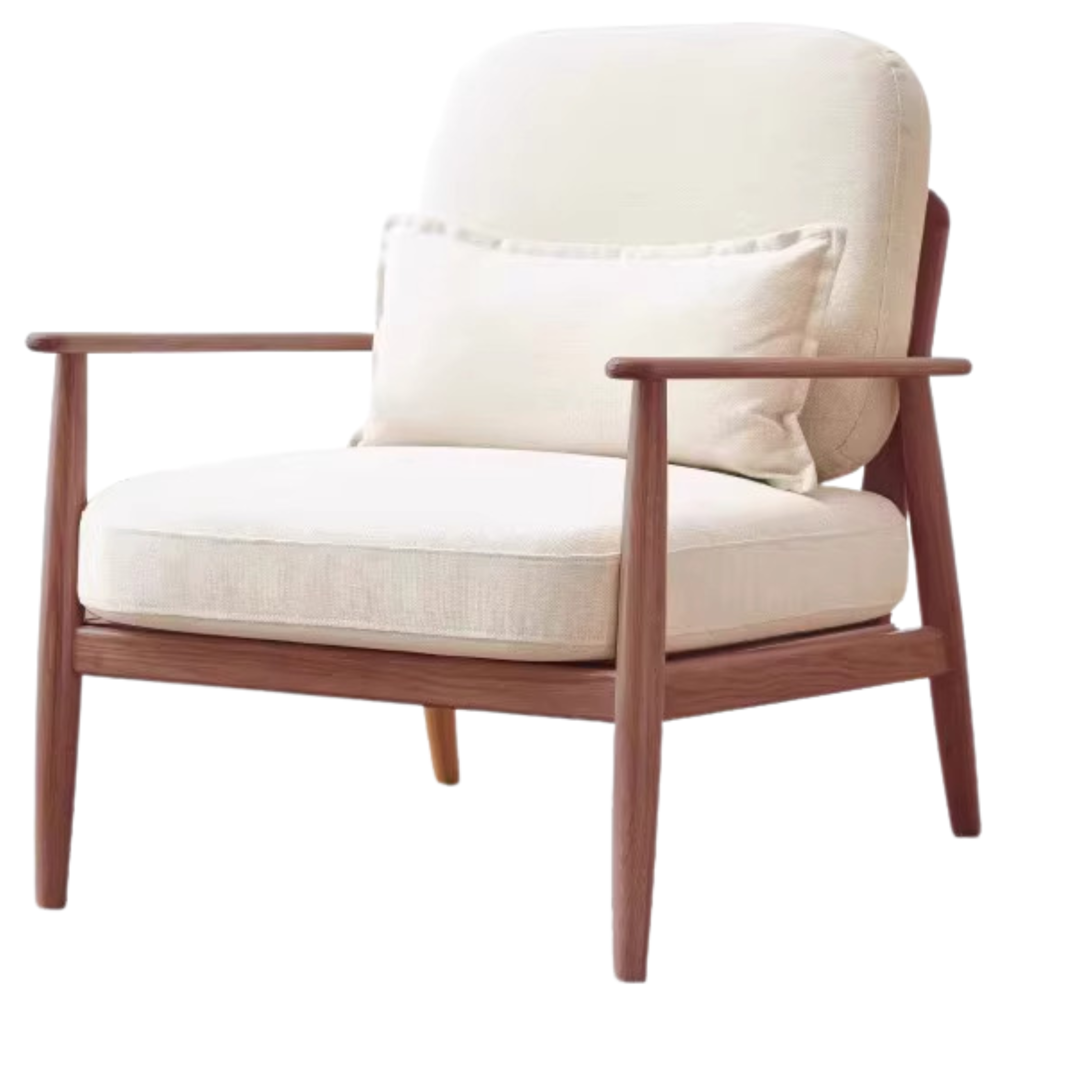 Solid Oak Wood Walnut Finish Leisure Combination Set - Perfect for Living Room, Bedroom, or Office Furniture