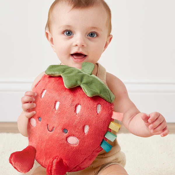 Itzy Ritzy Sweetie Snuggle Plush Toy - Soft & Cuddly Baby Stuffed Animal for Newborns & Toddlers | Perfect for Nursery Decor, Baby Shower Gifts & Comforting Playtime