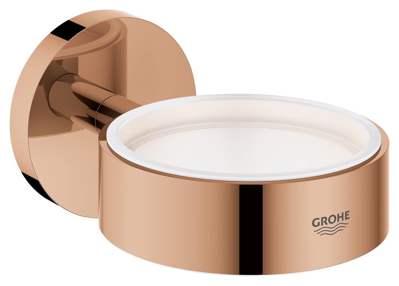 Grohe Essentials Warm Sunset Cup Holder & Dispenser - Hot & Cold Drink Holder for Coffee, Tea, and Beverages - Perfect for Kitchen, Office, and Dining Room Use
