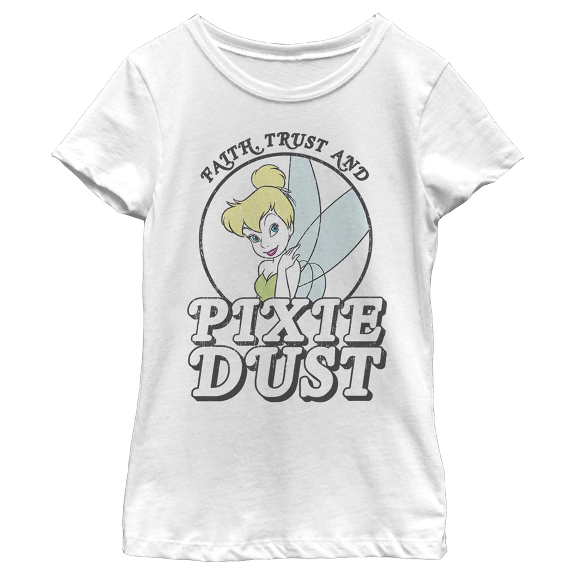 Disney Pixie Dust T-Shirt for Girls - Cute Fairy Graphic Tee for Kids & Toddlers - Perfect for Birthday Gifts, Disney Trips & Everyday Play