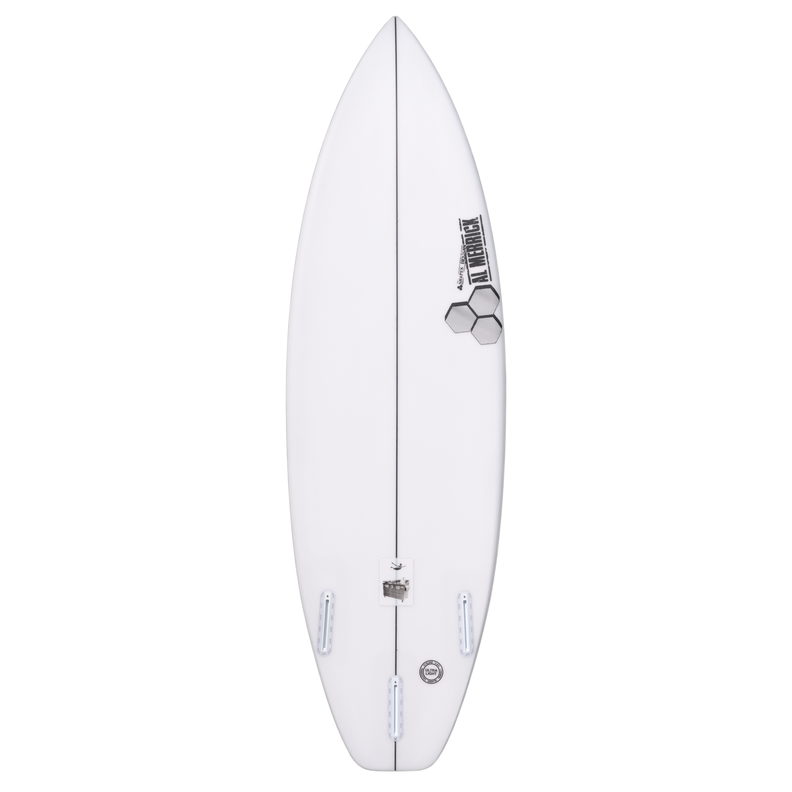 Channel Islands Dumpster Diver 2 Surfboard 5'10 with PU Core & Futures Fins Set of 3 - Perfect for Small Waves and Beach Breaks