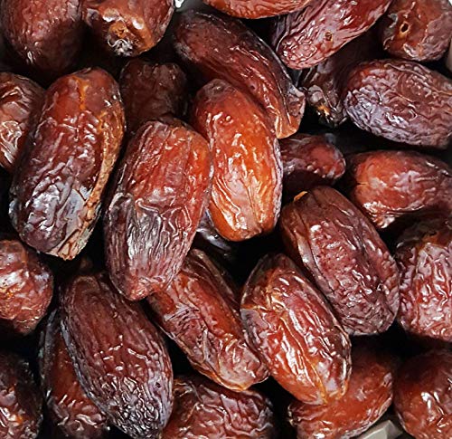 Premium California Medjool Dates - Fresh Harvest, Naturally Grown, Reclosable Bag (20 LB) | Perfect for Baking, Snacking & Healthy Desserts