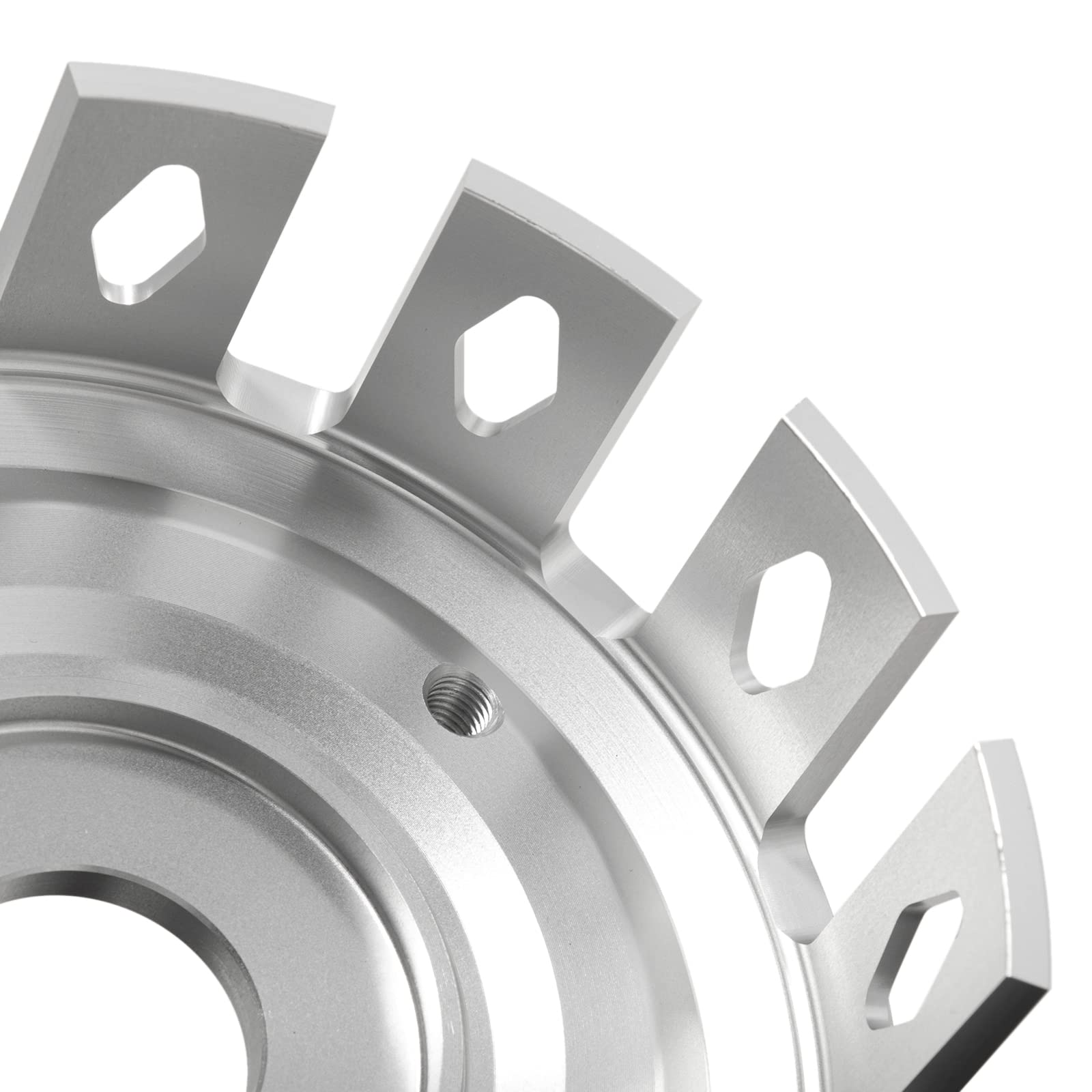 Yamaha Raptor 700 Clutch Basket Kit 2006-2021 Replacement with Friction Plates, Steel Plates & Springs - Silver | Perfect for Off-Road Racing & ATV Maintenance