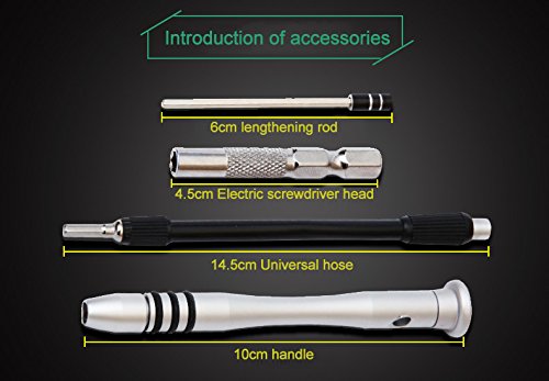 Professional Phone Repair Tool Kit - Complete Electronics Repair Set for iPhone, Samsung, Android - Perfect for DIY Fixes, Screen Replacement & Home Repairs