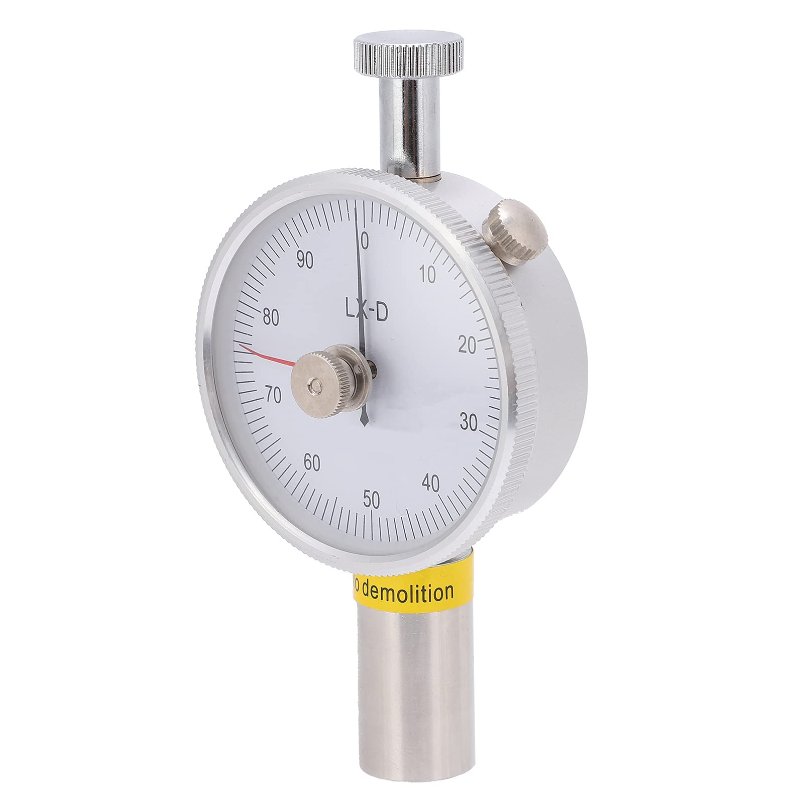 Digital Hardness Tester for Waxes, Polyfat Leather & Rubber - Portable Durometer Meter with Dial Display - Perfect for Quality Control in Manufacturing, Automotive & Footwear Industries