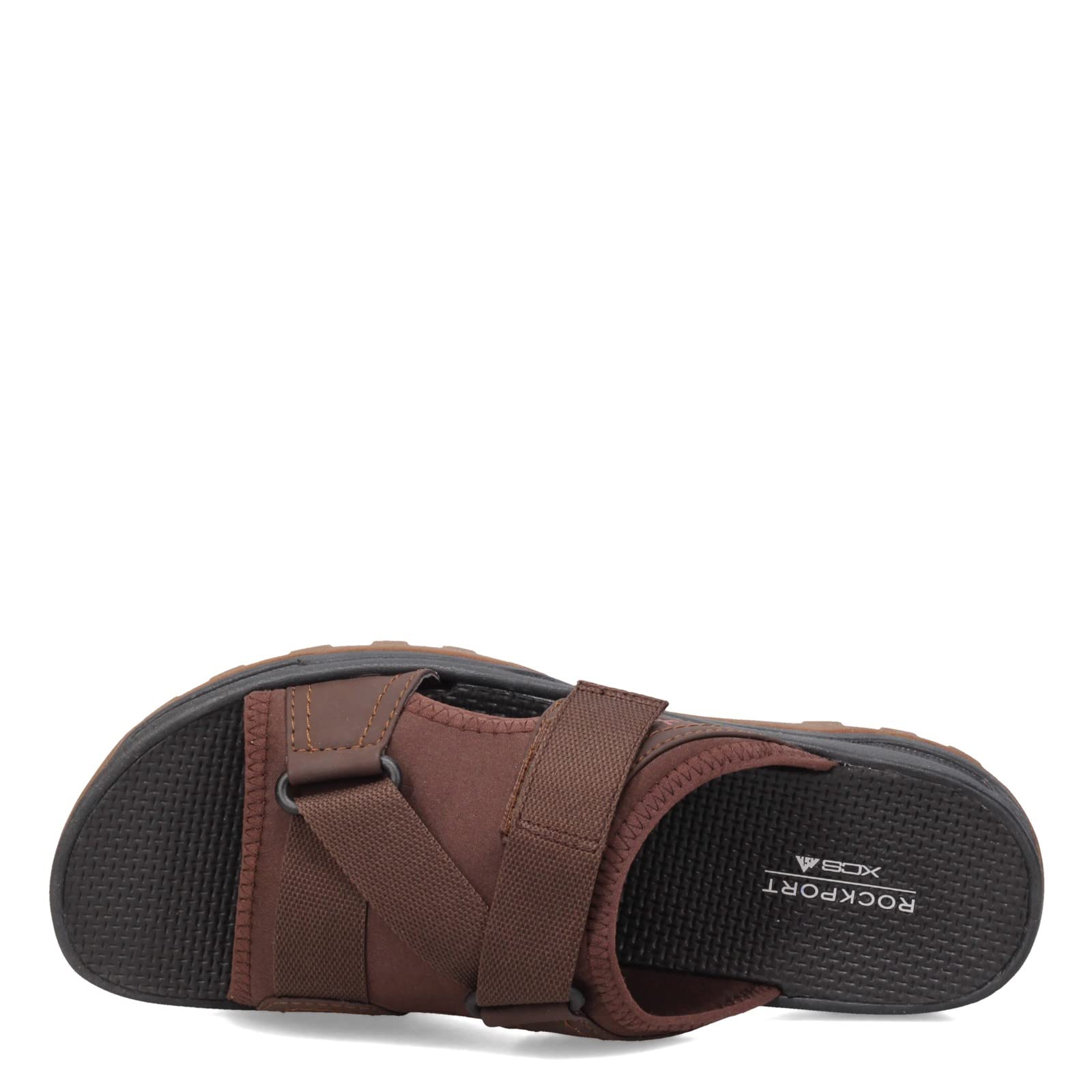 Rockport Men's Trail Technique Velcro Slide Sandal - Comfortable Hiking & Walking Sandals for Outdoor Adventures, Travel & Casual Wear