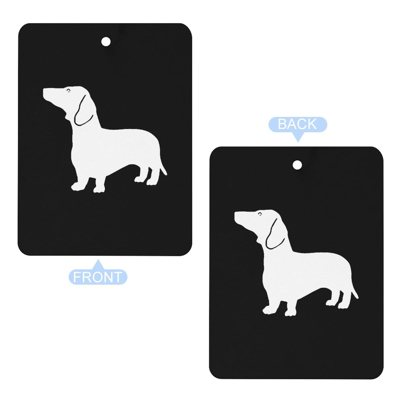 Dachshund Scented Car Air Freshener - Long-Lasting Fragrance Hanging Decor for Auto Interior, Home & Office | Perfect for Pet Lovers, Gift Ideas & Vehicle Accessories
