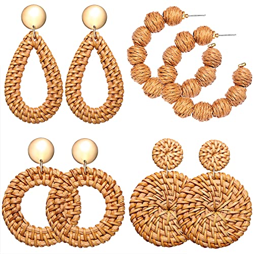 4Pairs Rattan Set