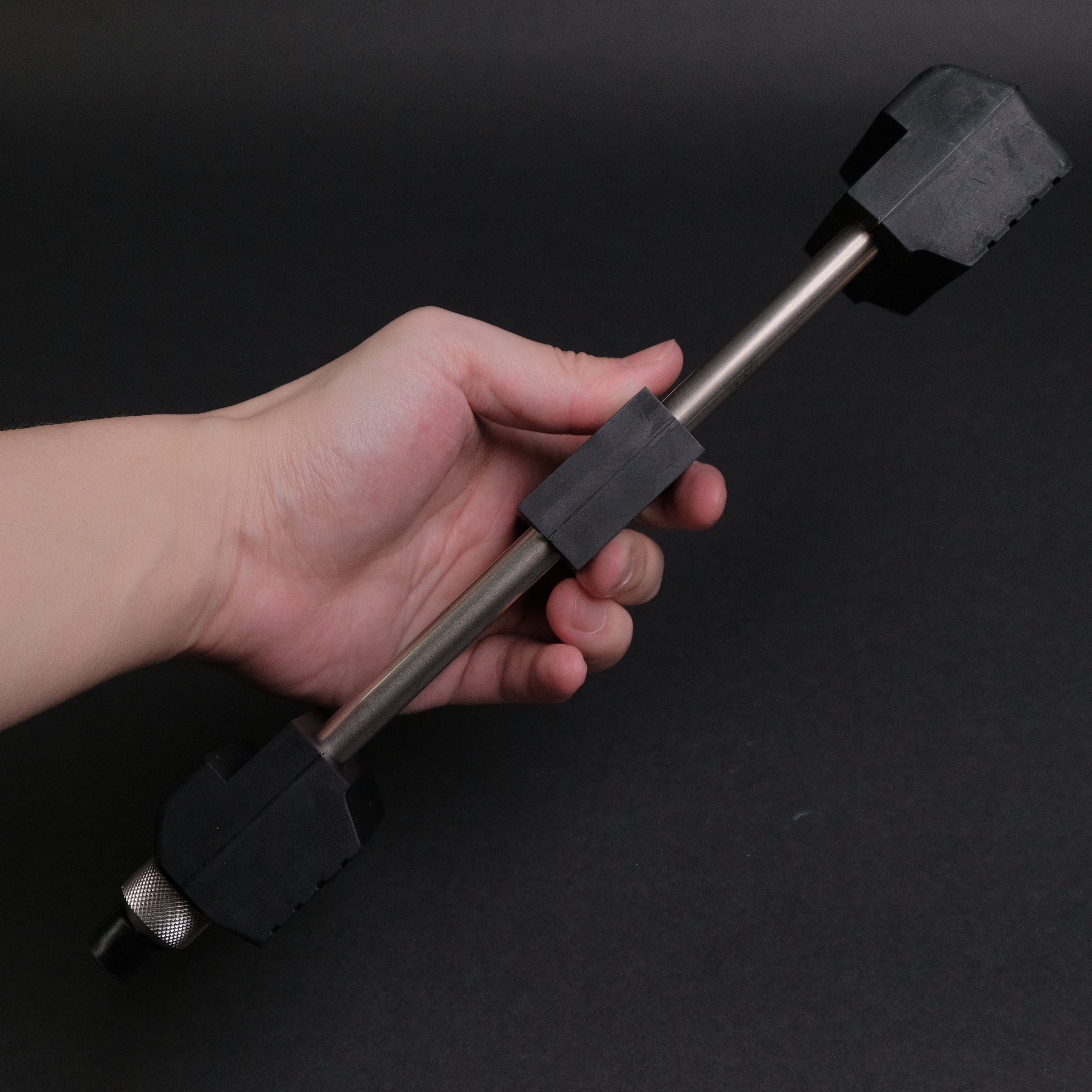 Extra Wide & Tall Ito Stone Holder with Center Hole - Perfect for Massage Therapy, Acupuncture, and Spa Treatments