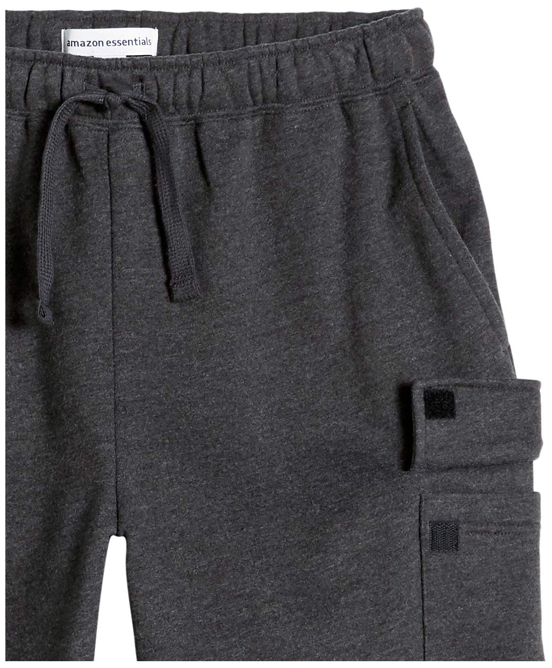 Amazon Essentials Men's Cargo Fleece Sweatpant - Comfortable Winter Joggers with Pockets for Outdoor Activities, Lounge & Gym Workouts