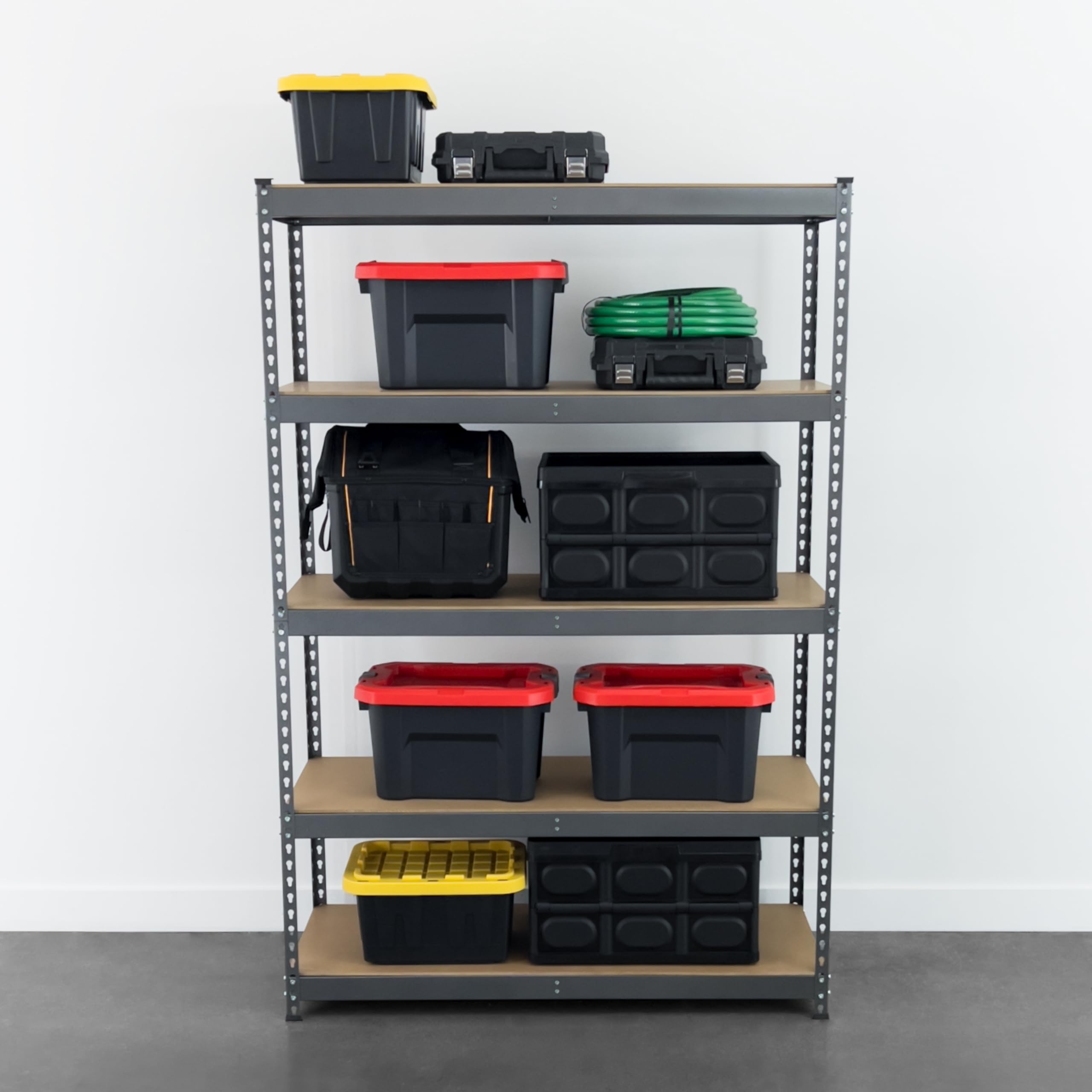 MonsterRax 5-Tier Heavy Duty Steel Garage Shelving - 18