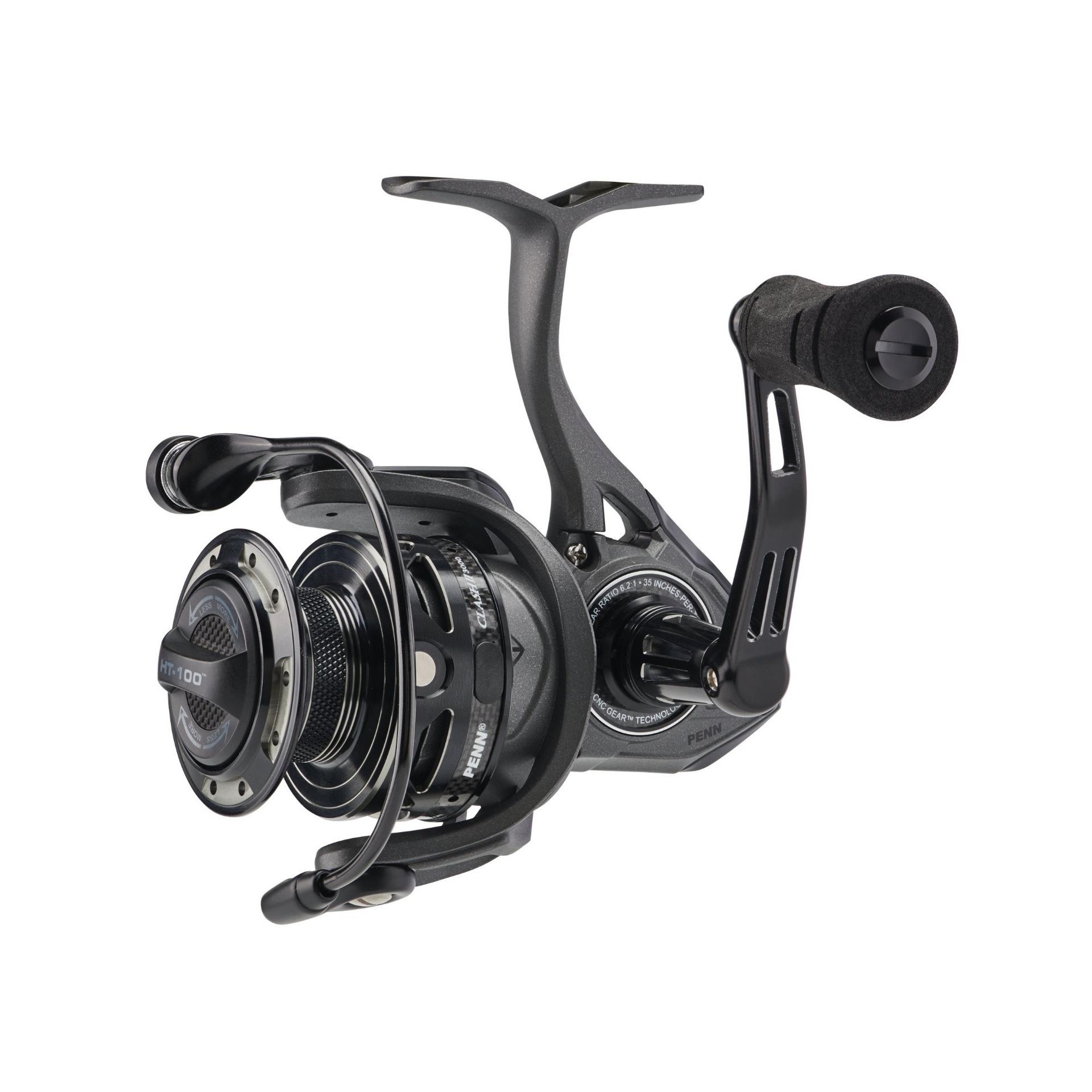 Clash™ II Spinning Reel - High Performance Fishing Reel for Saltwater & Freshwater - Smooth Drag System, Durable Design - Perfect for Bass, Trout & Saltwater Game Fish
