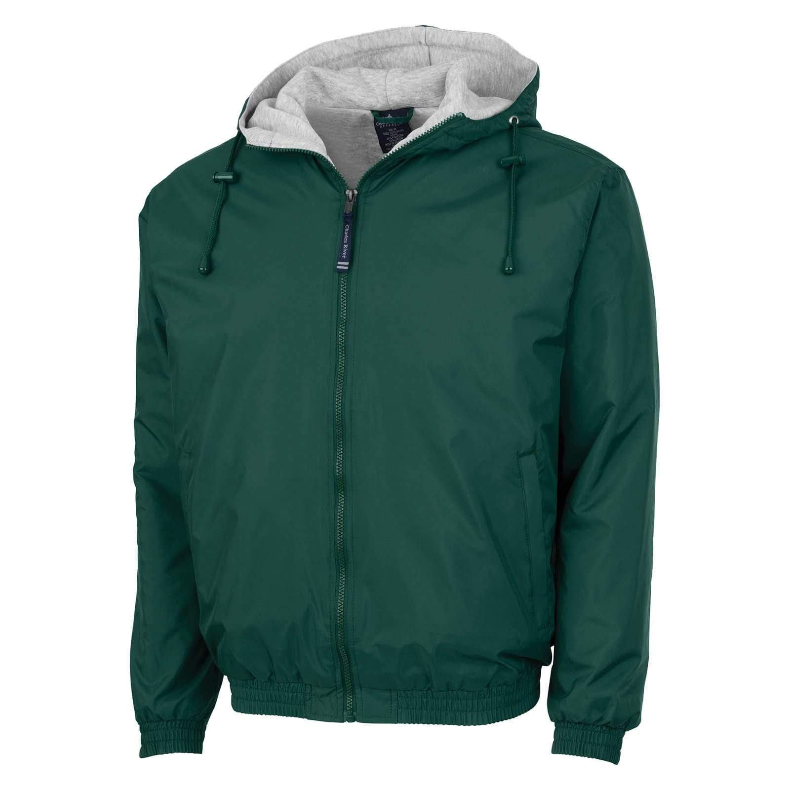 Charles River Performer Jacket - Lightweight Water-Resistant Men's Outdoor Jacket for Hiking, Running & Casual Wear