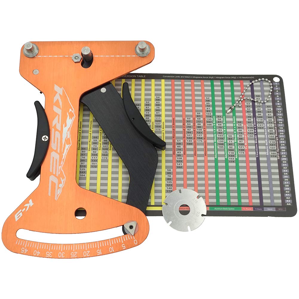 Bicycle Spoke Tension Meter - Professional Wheel Spoke Tension Gauge Tool for Bike Maintenance & Repair - Perfect for Road Bikes, Mountain Bikes & BMX Tuning