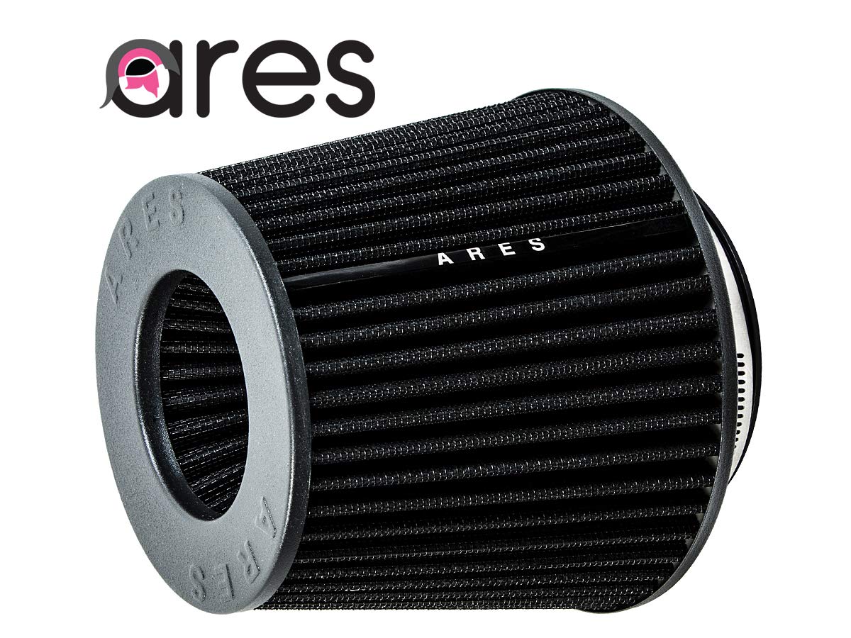 Ares BLACK 05-10 Compatible With Dodge Charger Magnum 300 3.5L V6 Performance Heat Shield Cold Air Intake Kit + High Flow Air Filter - Improve Engine Power & Fuel Efficiency for Street Racing & Off-Road Driving