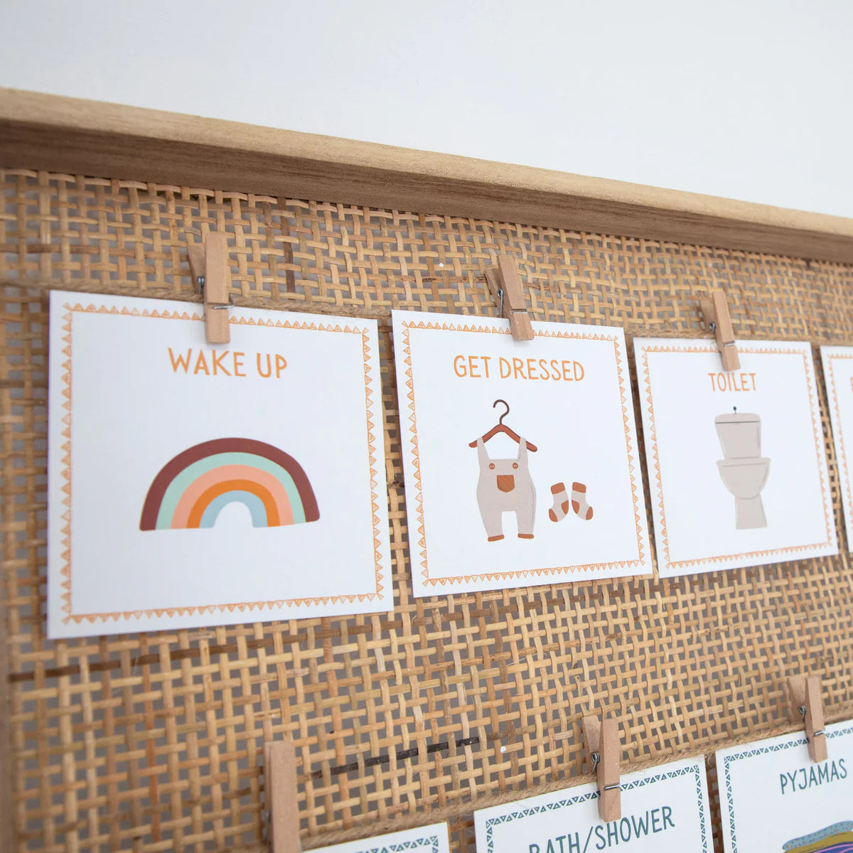 Creative Sprout Daily Routine Cards for Kids - 72 Pack | Visual Schedule & Chore Chart for Toddlers & Preschoolers | Perfect for Morning & Bedtime Routines