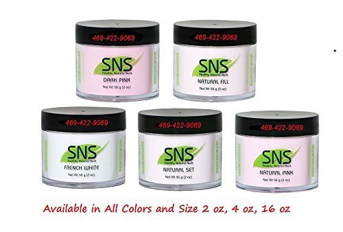 SNS Pink and White Dipping Powder for Nails - 4 oz Natural Pink Nail Dip Powder Kit - Professional Salon Quality Manicure & Pedicure Supplies - Perfect for DIY Nail Art, Acrylic Nails, and Gel Nail Extensions at Home
