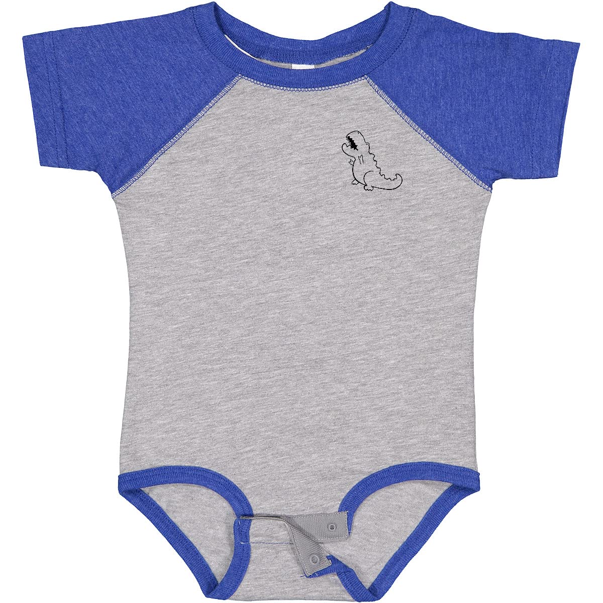 Inktastic Pocket Dino Baby Tyrannosaurus Dinosaur Bodysuit - Cute Dinosaur Outfit for Infants & Toddlers, Perfect for Playdates, Daycare & Family Photos