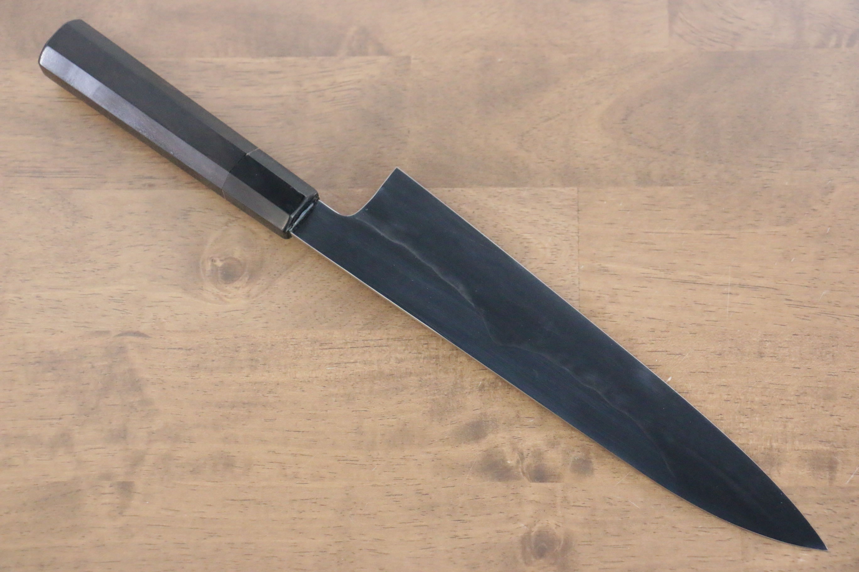 Premium Jikko Fujisan Honyaki White Steel No.3 Gyuto Knife 240mm - Mirror Finish, Ebony Wood Handle - Professional Japanese Chef Knife for Slicing, Dicing & Precision Cooking