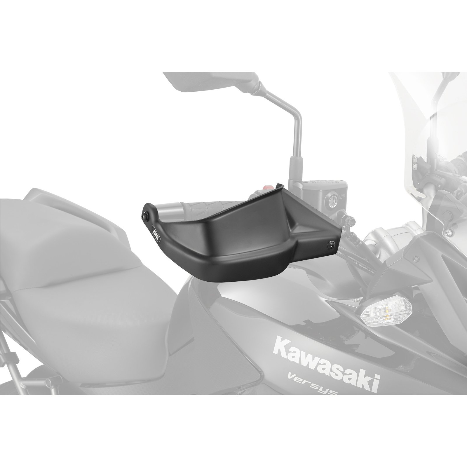 GIVI HP4103 Motorcycle Hand Guards - Durable Aluminum Alloy Hand Protectors for Off-Road & Adventure Bikes | Weatherproof & Shock-Absorbing for All-Terrain Riding