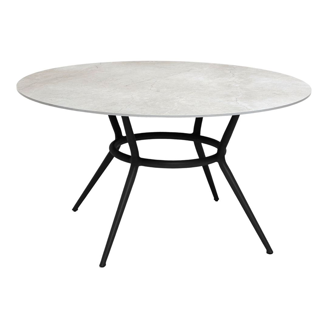 Joy Outdoor Dining Table - Round Patio Table for Garden, Backyard, and Poolside - Perfect for Outdoor Entertaining and Relaxation