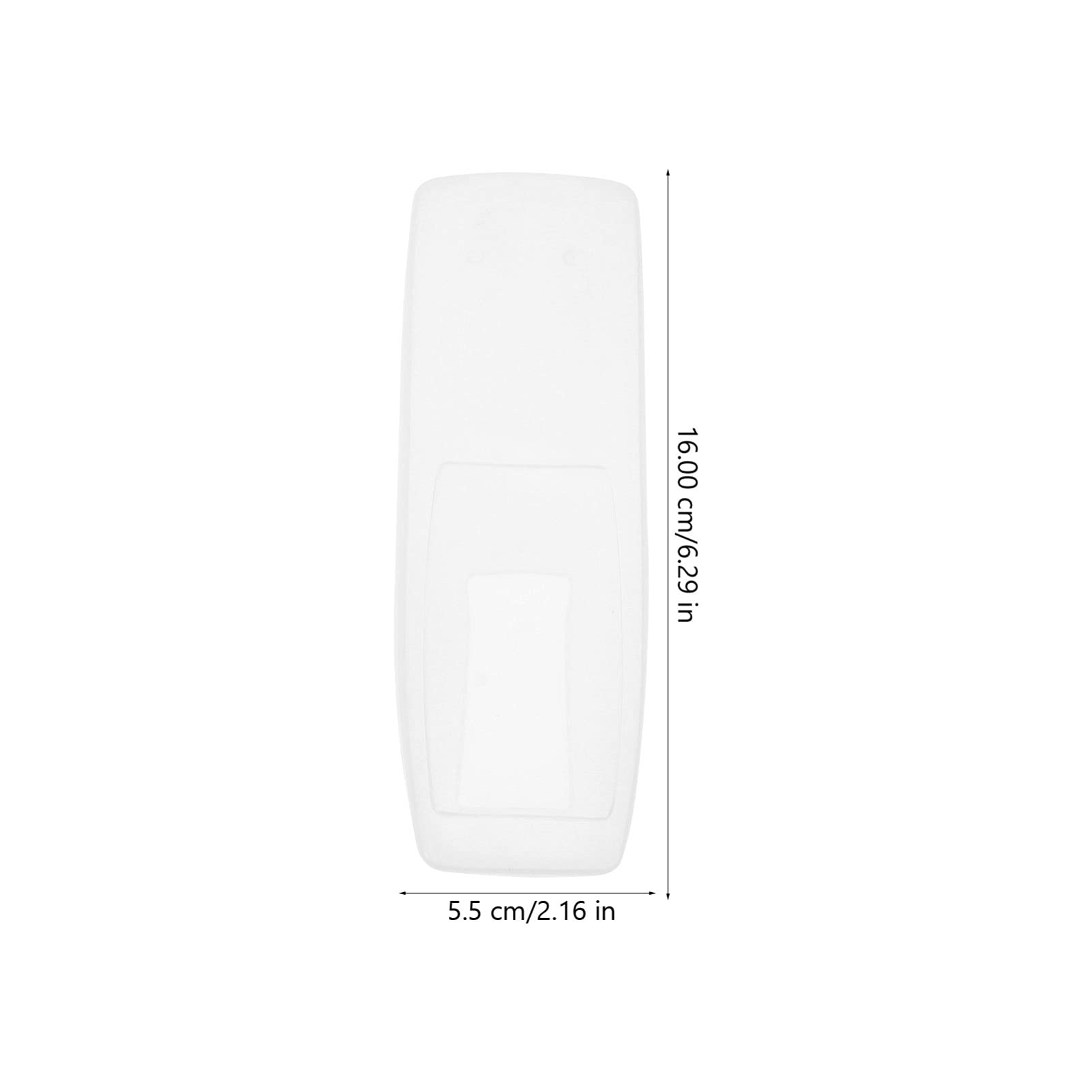 Cabilock 4Pcs Clear Silicone TV Remote Cover - Shockproof Protection for Home Theater