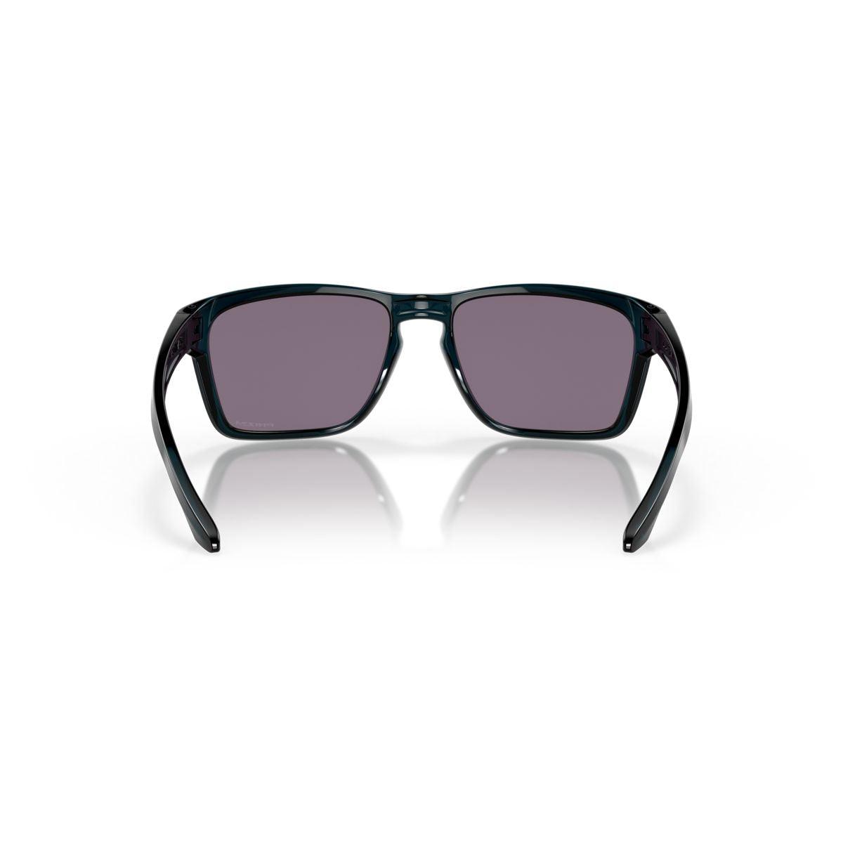 Oakley Sylas Sunglasses for Low Bridge Fit - Trans Poseidon Frame with Prizm Grey Lenses (0OO9448F 944815) - Perfect for Running, Cycling & Outdoor Sports