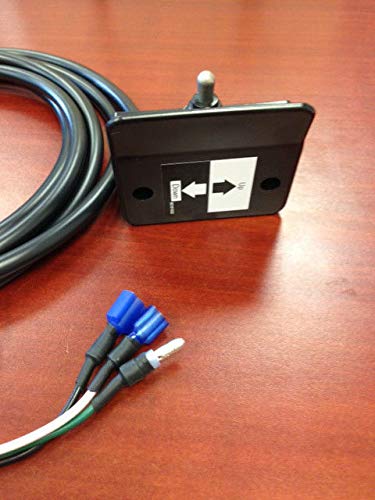 Waltco Liftgate Push Button Switch - Black Automatic Operation for Truck & Trailer Loading/Unloading