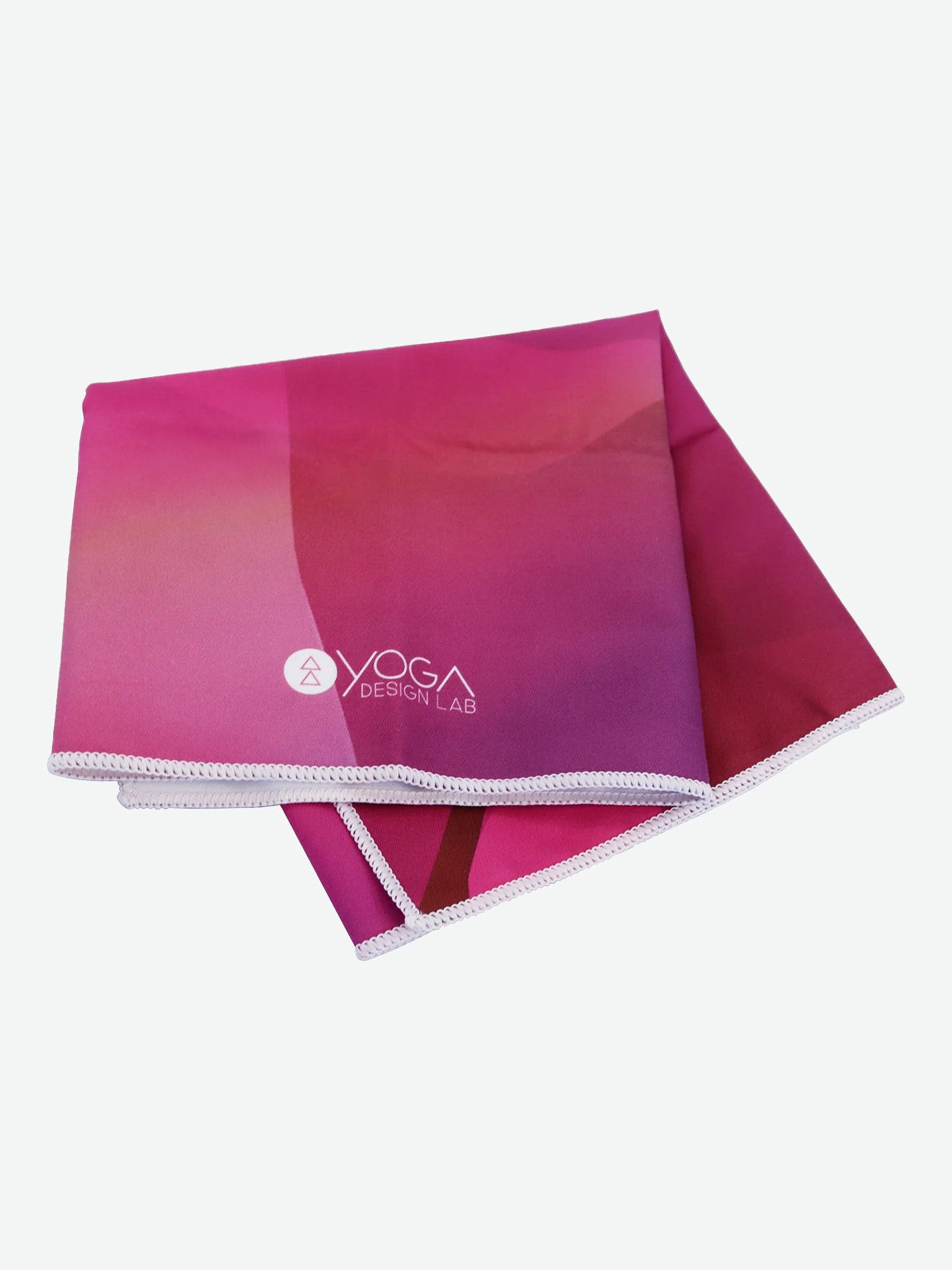 Yoga Design Lab Non-Slip Hand Towel - Premium Rose Pink Yoga Towel for Hot Yoga, Pilates & Gym - Quick Dry & Eco-Friendly for Workouts & Fitness