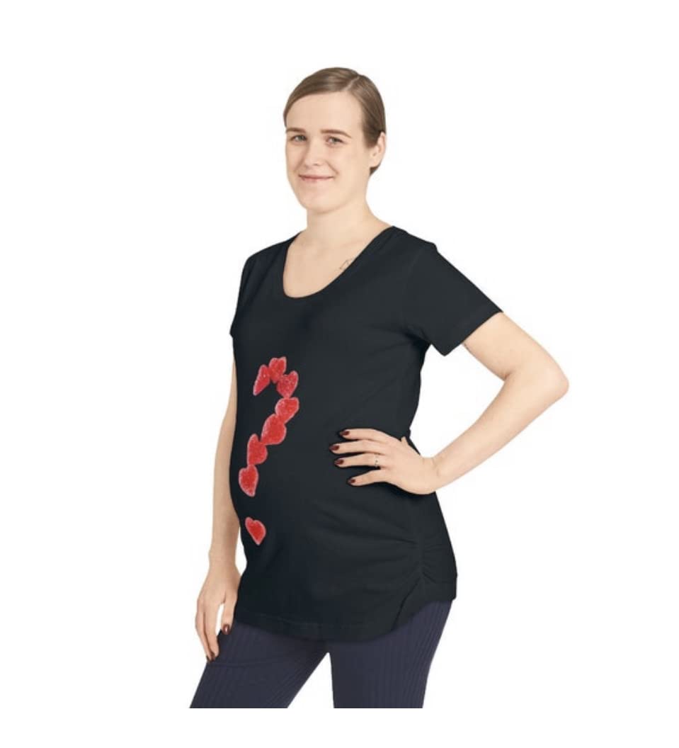 Pregnancy Announcement T-Shirt for Moms to Be - Cute Maternity Shirt for Gender Reveal & New Mom - Perfect for Baby Showers, Maternity Photos & Pregnancy Announcements