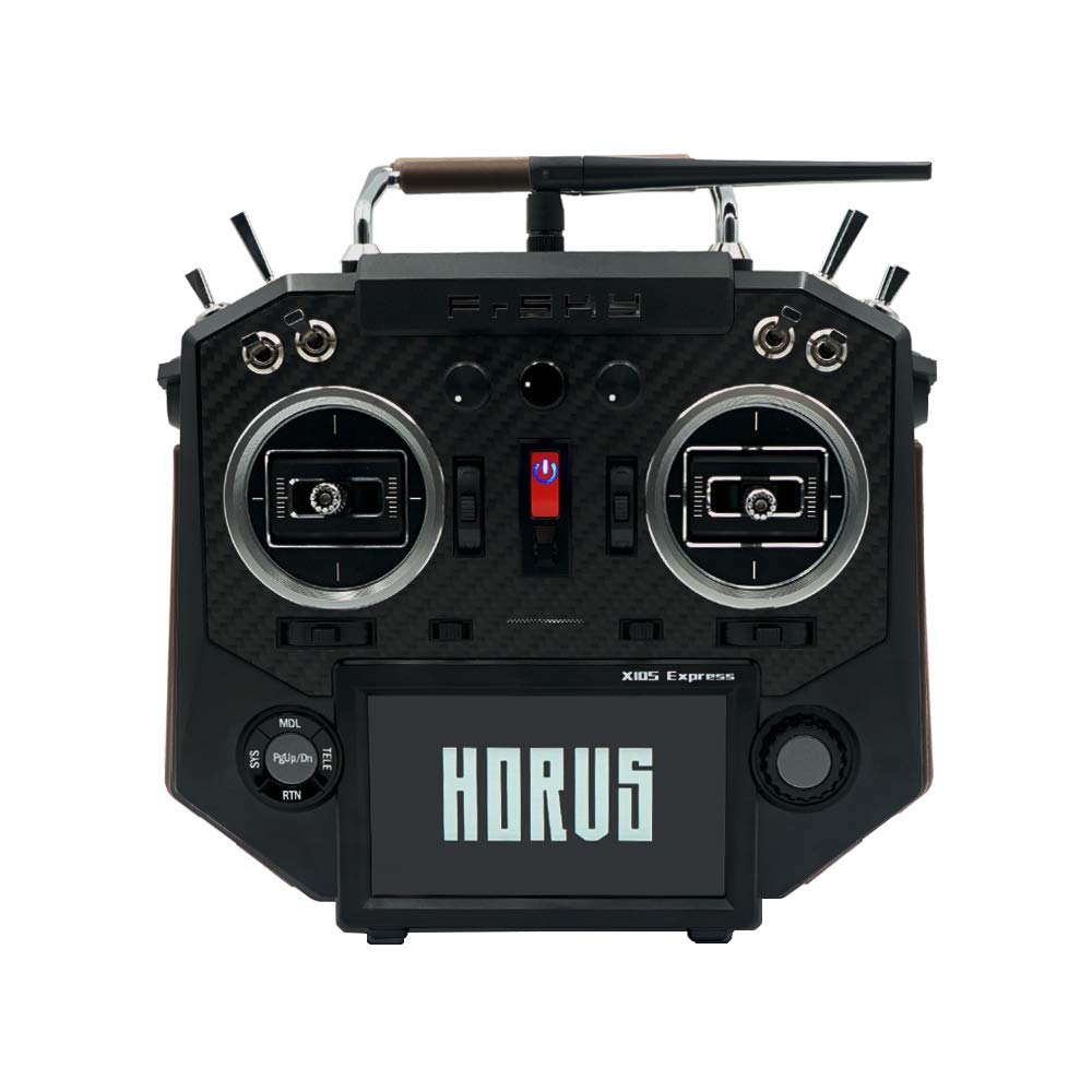 FrSky Taranis X10S Express 16CH RC Radio Transmitter for Gliders & Fixed-Wing Aircraft - Carbon Fiber Edition | Perfect for FPV Drones, RC Planes & Model Aviation Enthusiasts