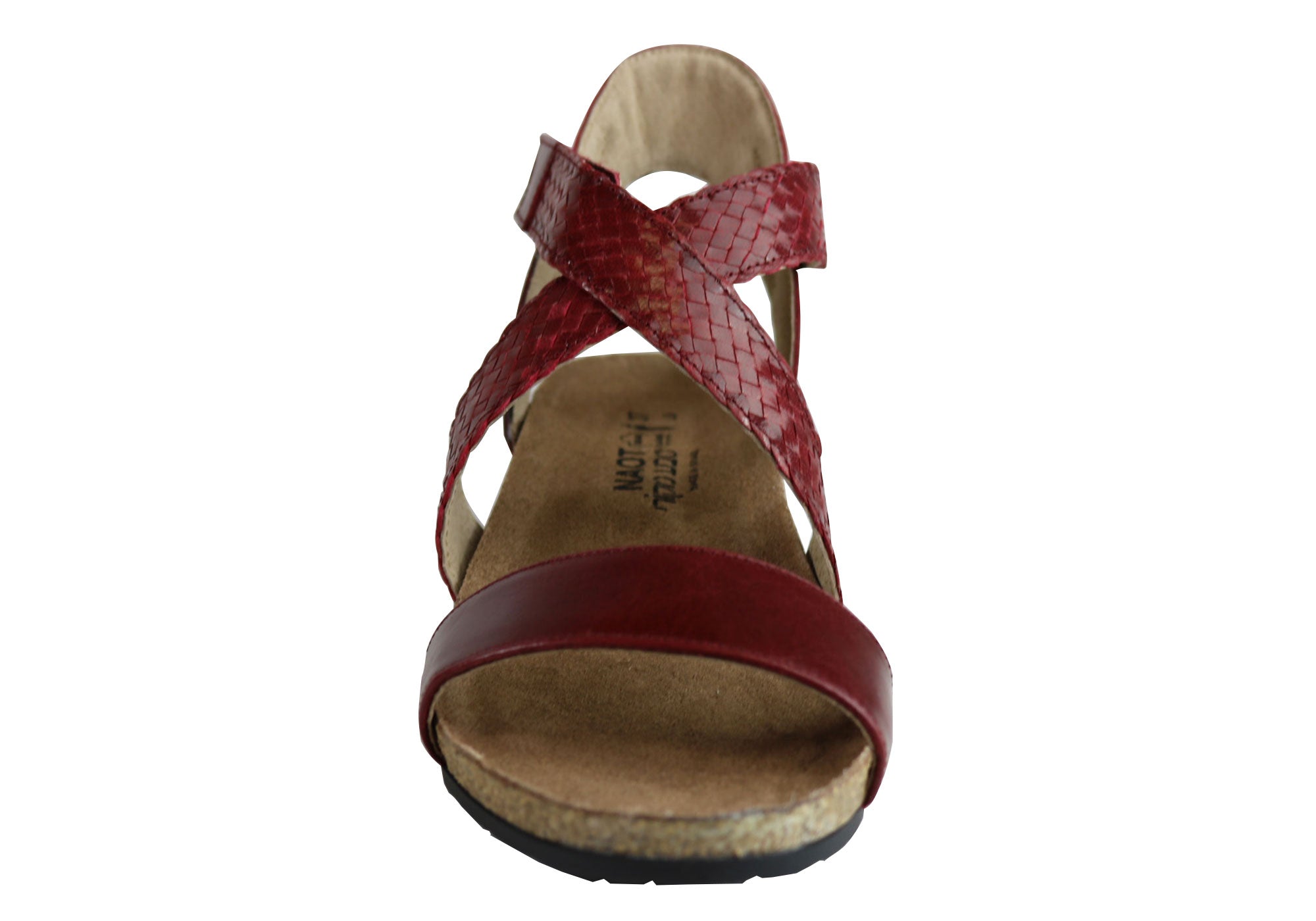 Naot Cupid Women's Leather Comfort Cushioned Supportive Wedge Sandals - Stylish & Orthopedic Footwear for Walking, Travel & Summer Outfits
