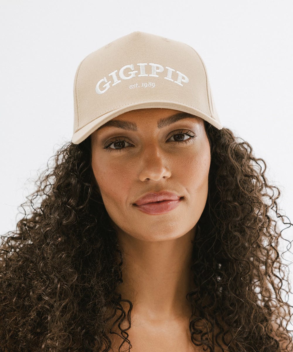 Gigi Pip Women's Vintage Trucker Hat - Adjustable Snapback Cap for Outdoor, Travel & Casual Wear