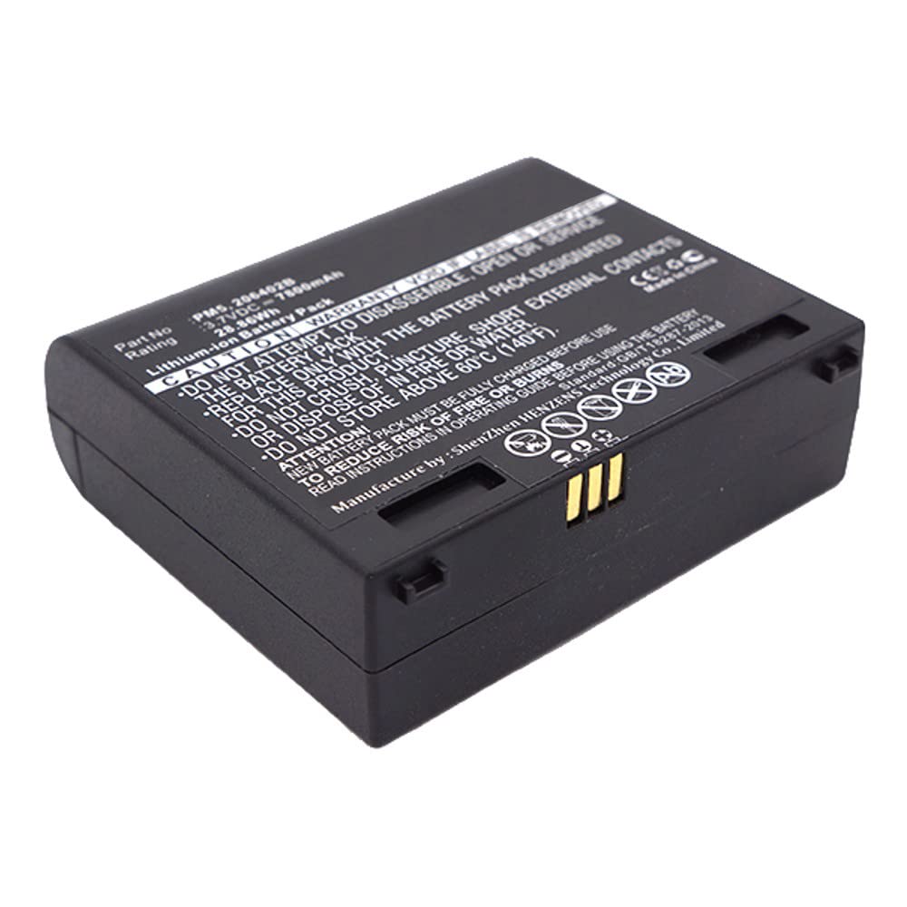 Synergy Digital Equipment Battery - 7800mAh Li-ion Replacement for Trimble 206402 (3.7V) | Perfect for Surveying, Construction & GPS Equipment