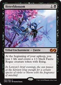 Magic: The Gathering Bitterblossom Foil Card - Ultimate Masters Mythic Rare MTG Collectible for Deck Building & Gaming