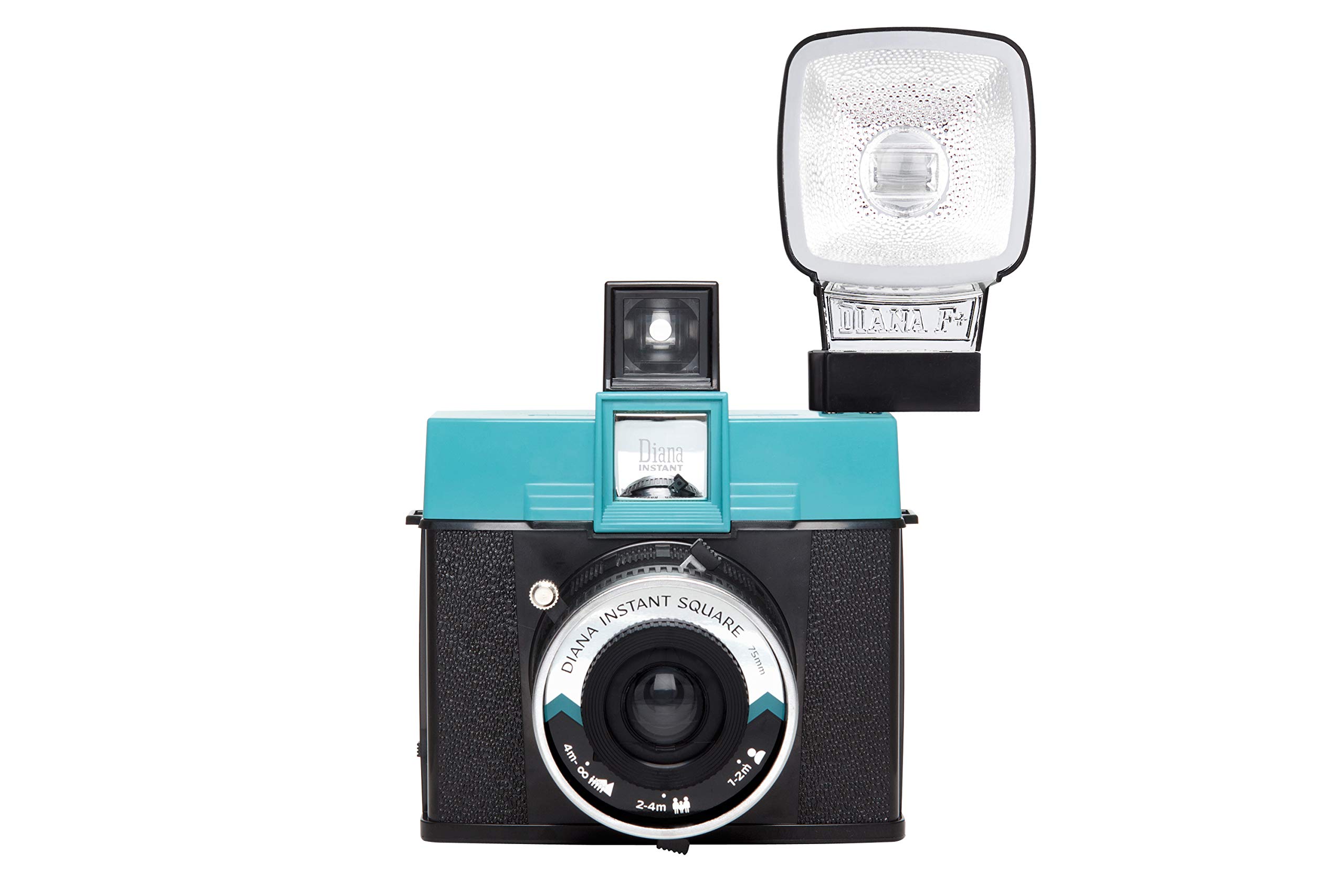 Lomography Diana Instant Square Camera Deluxe Kit with 3 Interchangeable Lenses - Vintage Style Instant Film Camera for Creative Photography, Travel & Special Events
