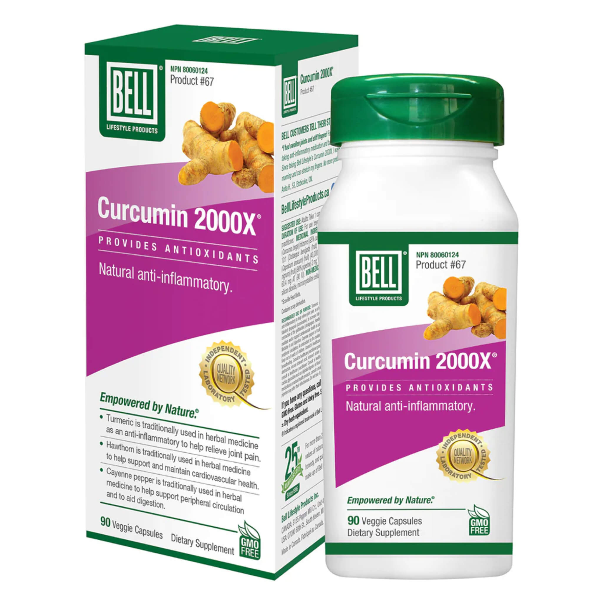 Premium 2000X Curcumin Extract with Cayenne Pepper for Joint Pain Relief & Anti-Inflammation - Supports Digestion & Immune Health - Ideal for Daily Wellness & Active Lifestyle