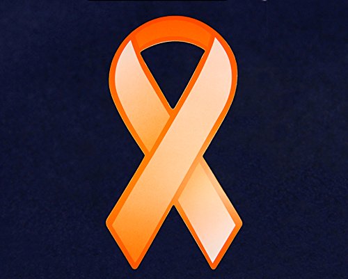 Wholesale Pack of 50 Gun Violence Awareness Ribbons - Orange Paper Ribbons for Mass Shooting Memorials & Prevention Events