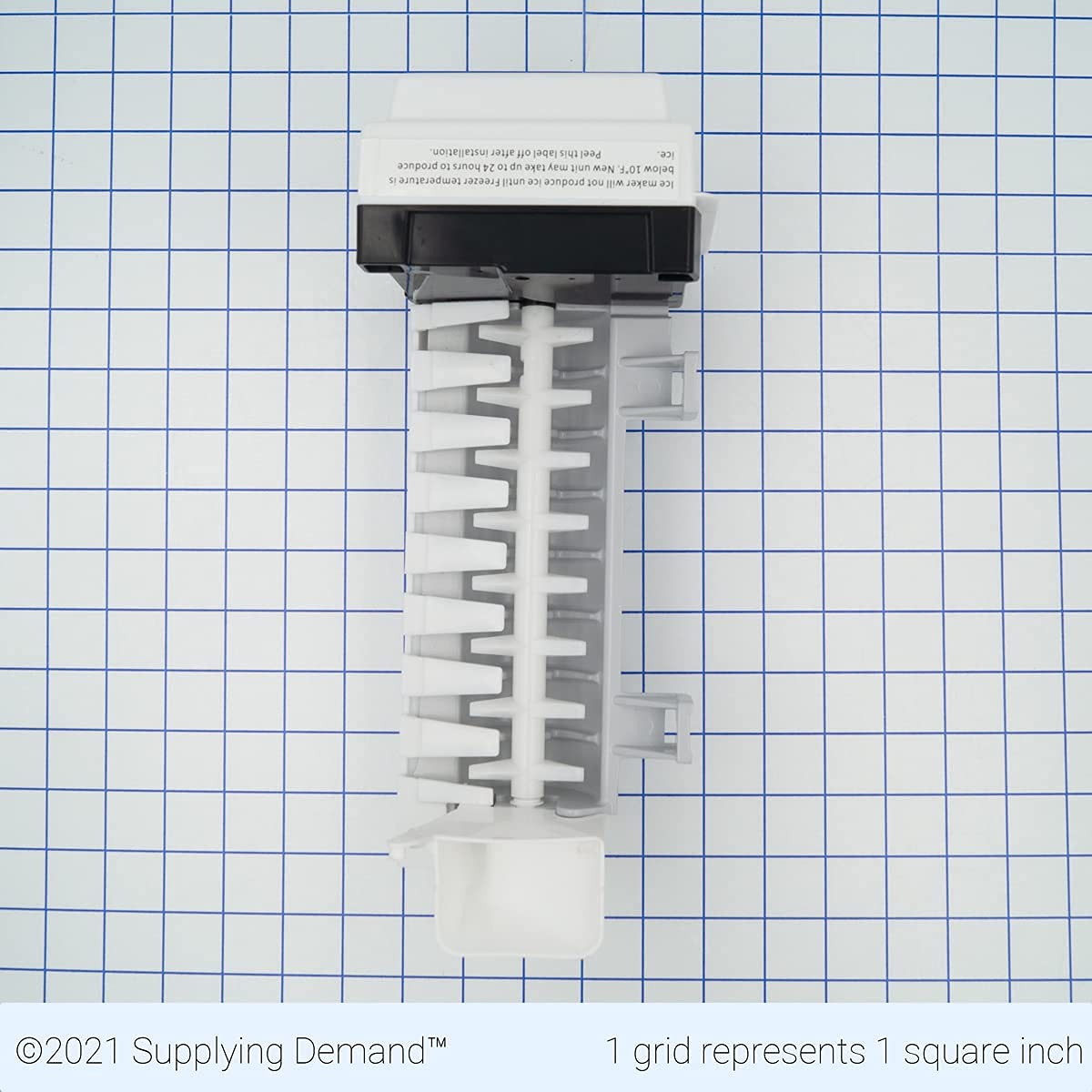 W10300024 4444453 Refrigerator Ice Maker Replacement - Model Specific (Not Universal) - Perfect for Kitchen Appliance Repair & DIY Home Maintenance