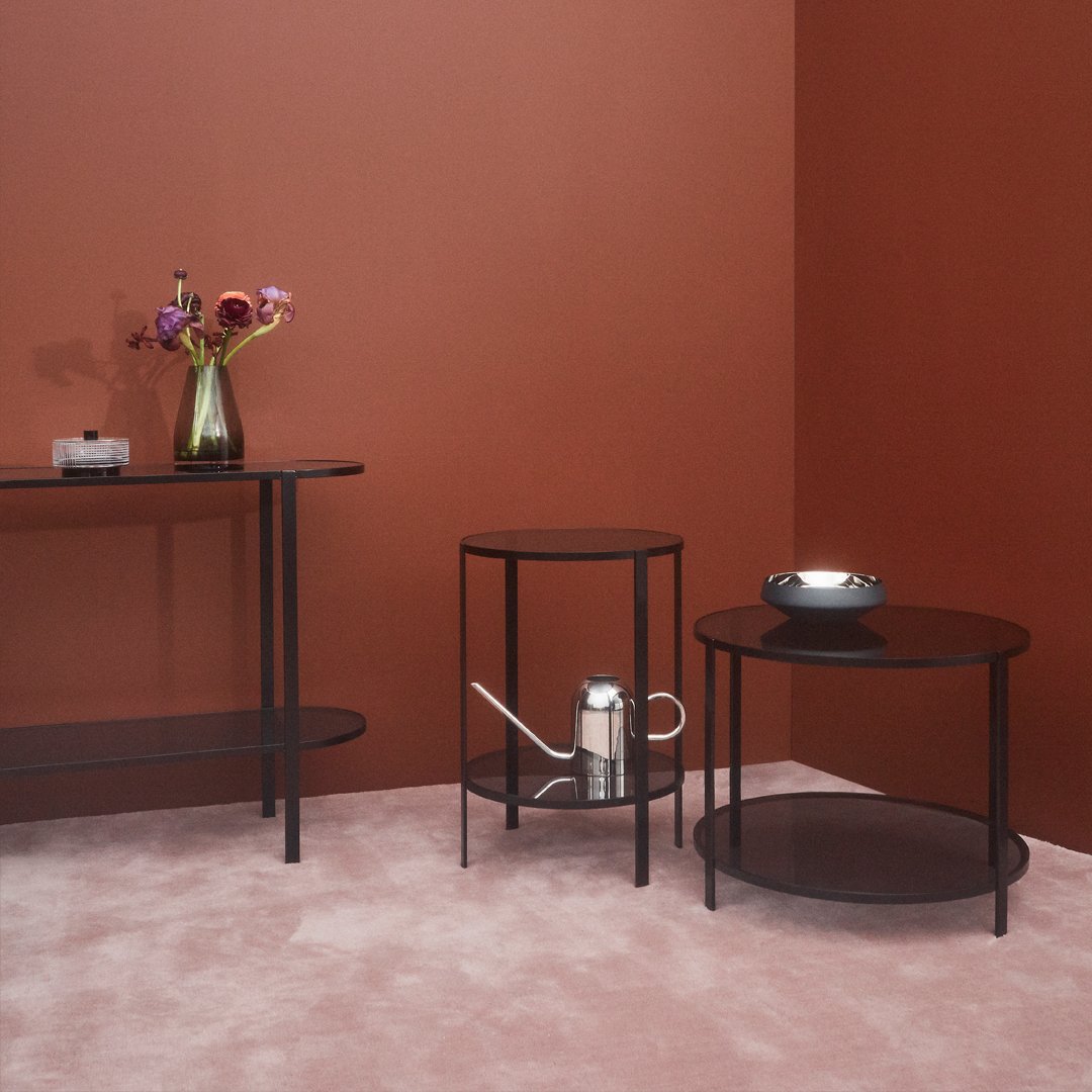 FUMI Modern Coffee Table - Minimalist Scandinavian Design Side Table for Living Room, Bedroom & Office - Perfect for Small Spaces & Home Decor