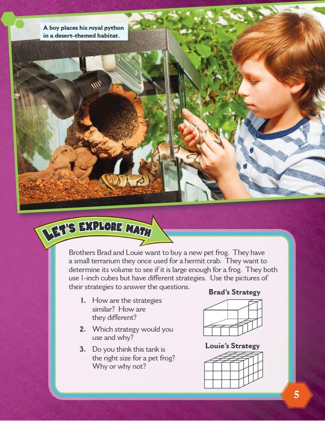 Amazing Animals: Terrarium Pets - Real World Math Learning for Kids | STEM Education & Home Schooling Activities